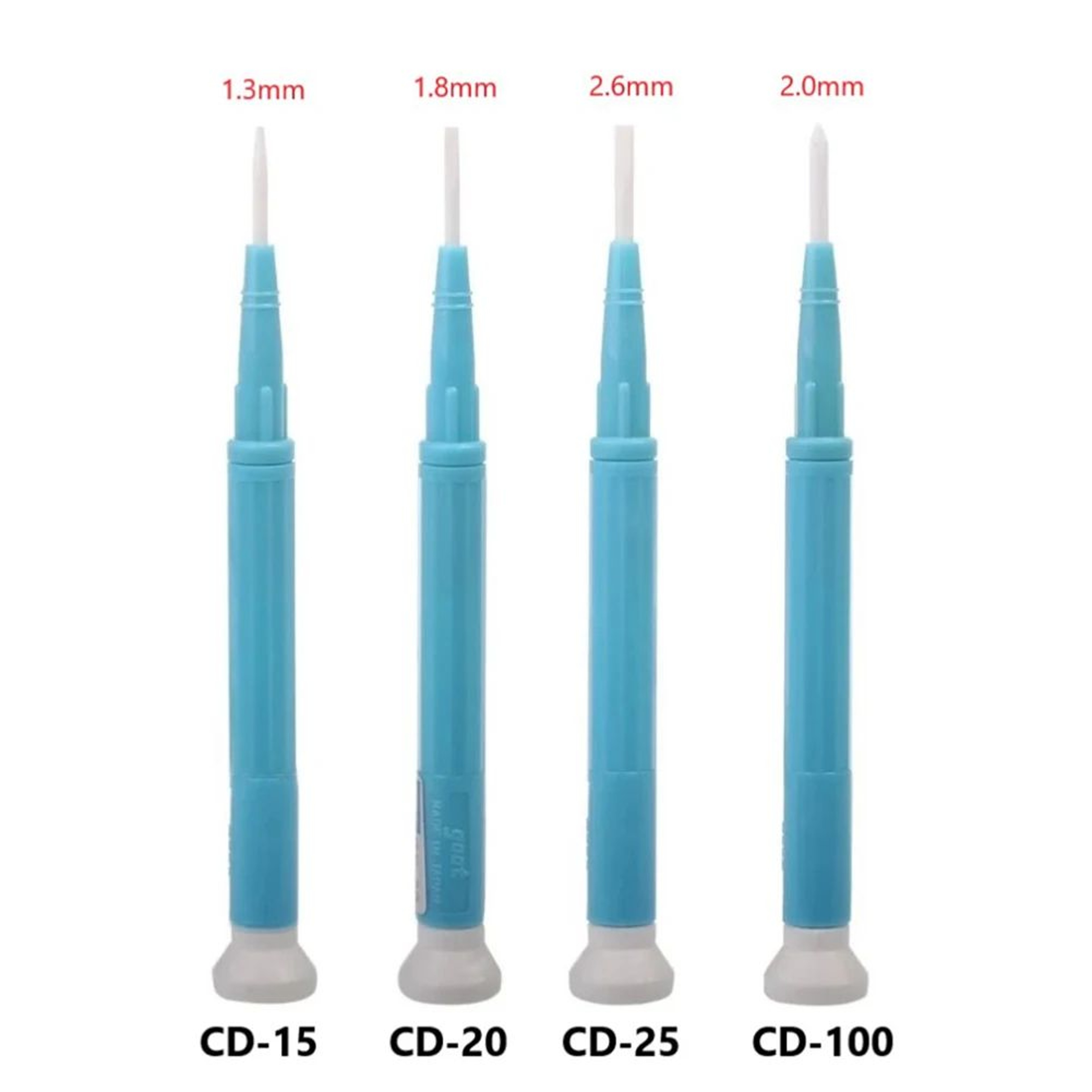 Ceramic Antistatic NonMagnetic Precision Screwdriver  Insulated Flat  Cross Point Repair Tool CD152 6