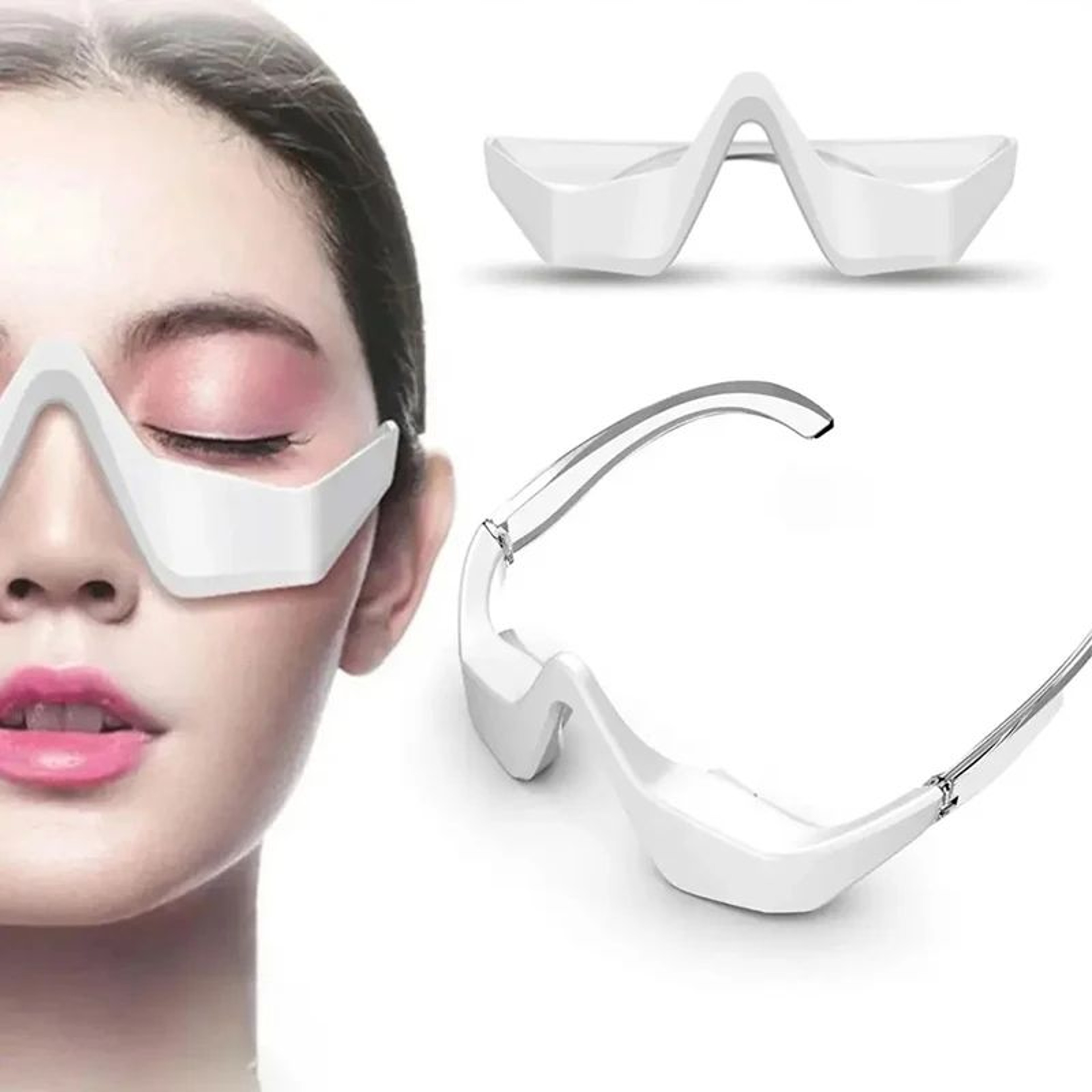 3D Eye Massager  Microcurrent Eye Care Device For Fatigue Relief Dark Circles Fine Lines  AntiAging 0