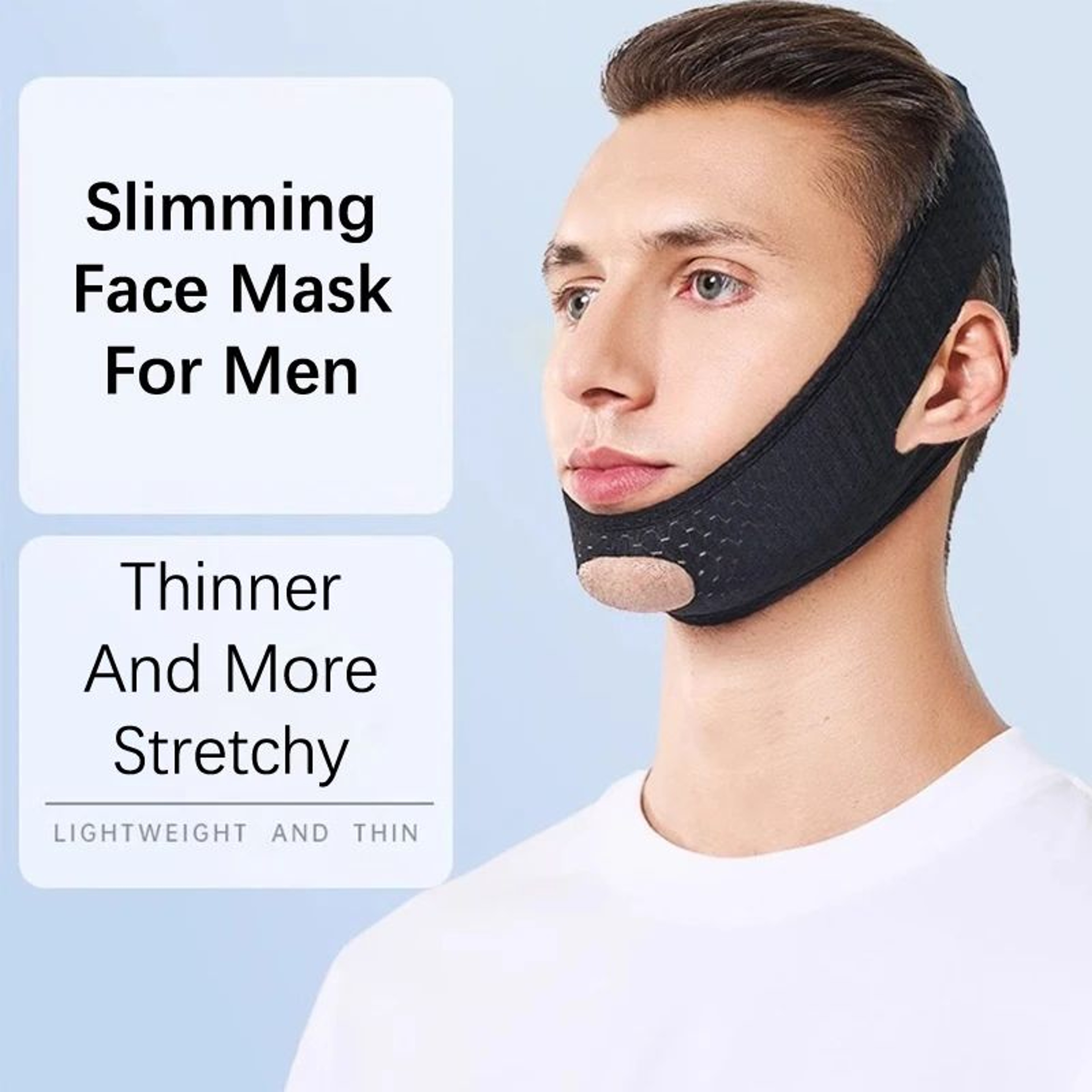 V Face Shaper Lift Bandage  Adjustable Face Slimming Strap For Chin Lift Jawline Support  AntiWrink 0