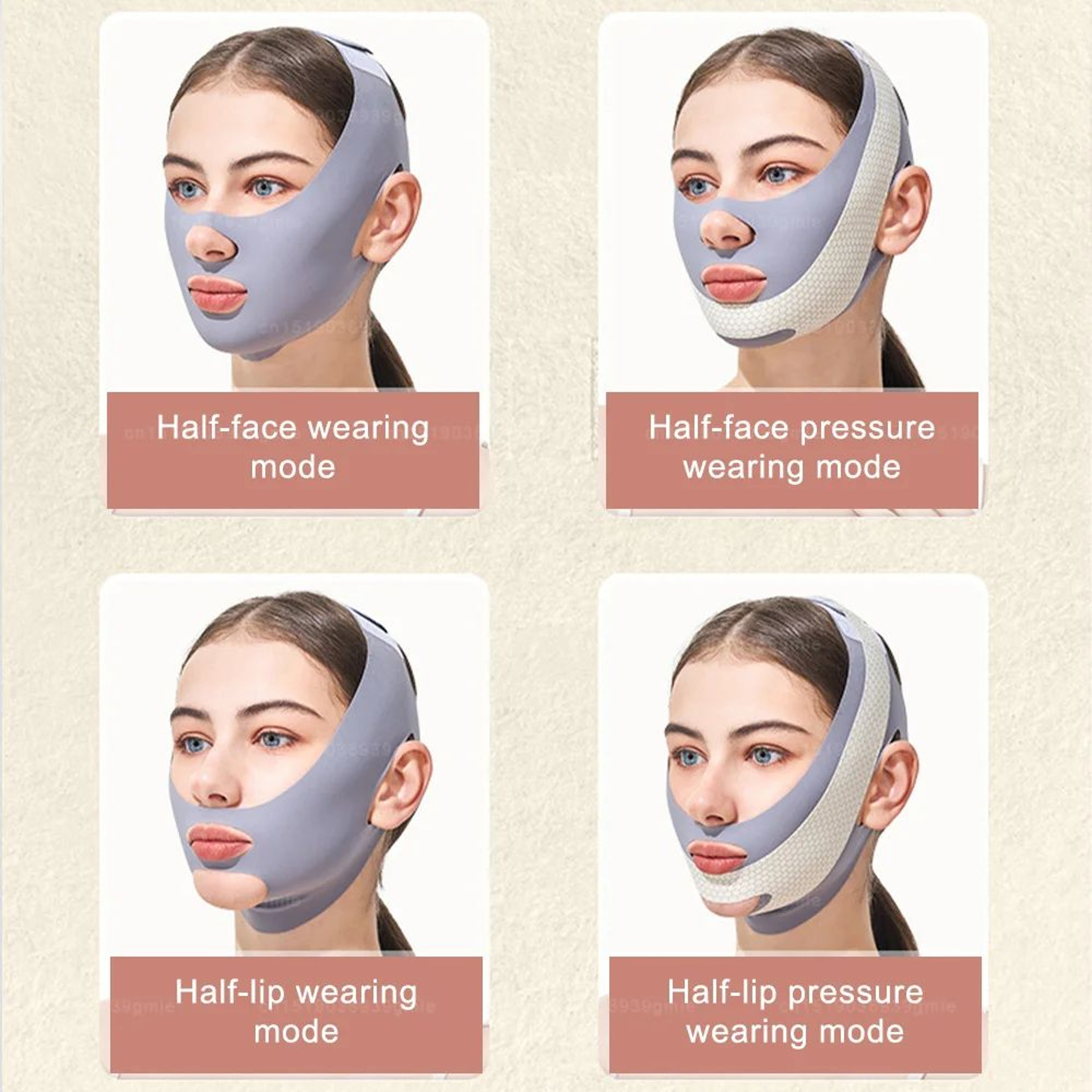 Face Slimming Bandage  V Line Face Shaper Belt For Double Chin Support Face Lift  AntiWrinkle Skin  4