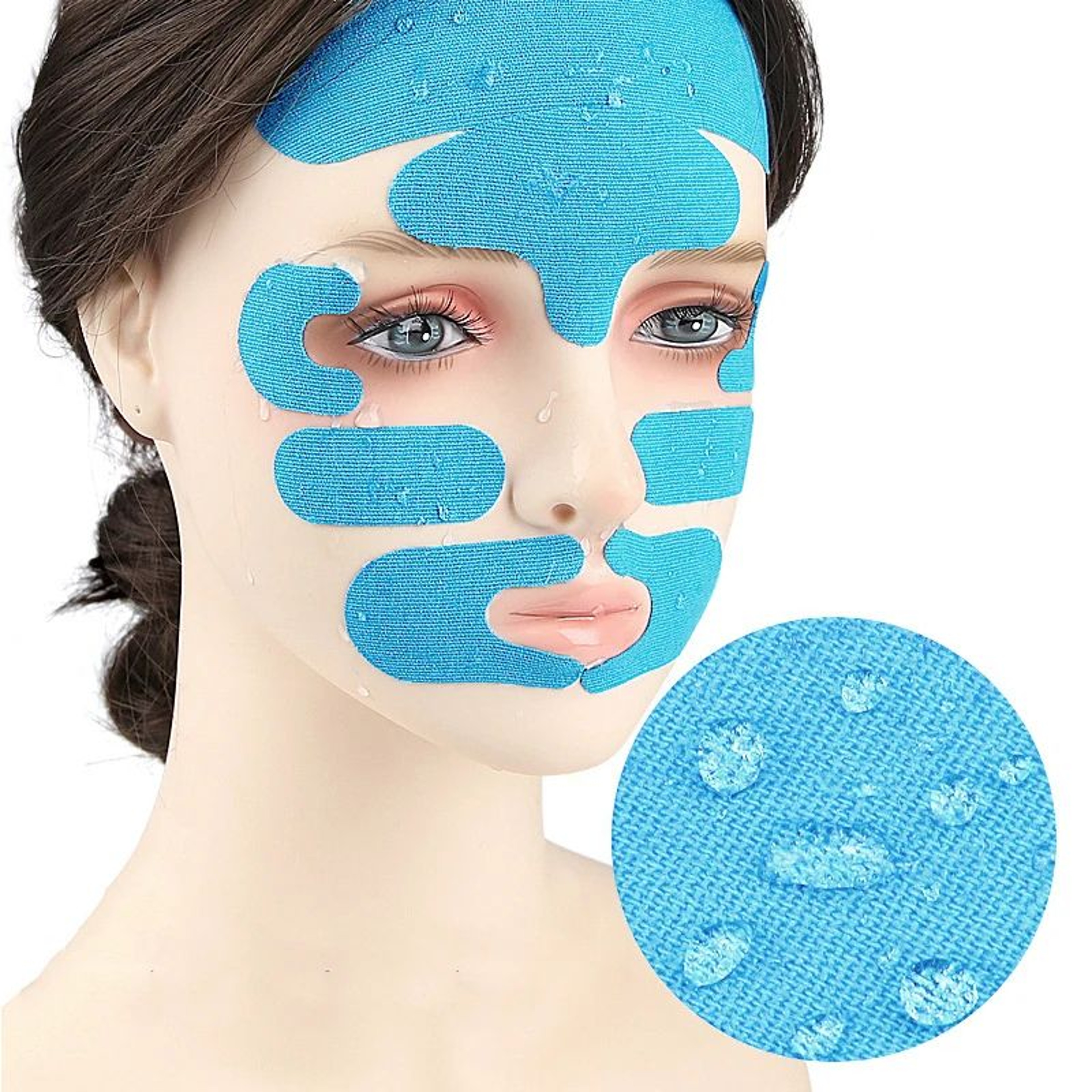 32pcs Reusable AntiWrinkle Face Patches  Silicone Forehead Neck  Face Lifting Pads For Smooth Skin  3