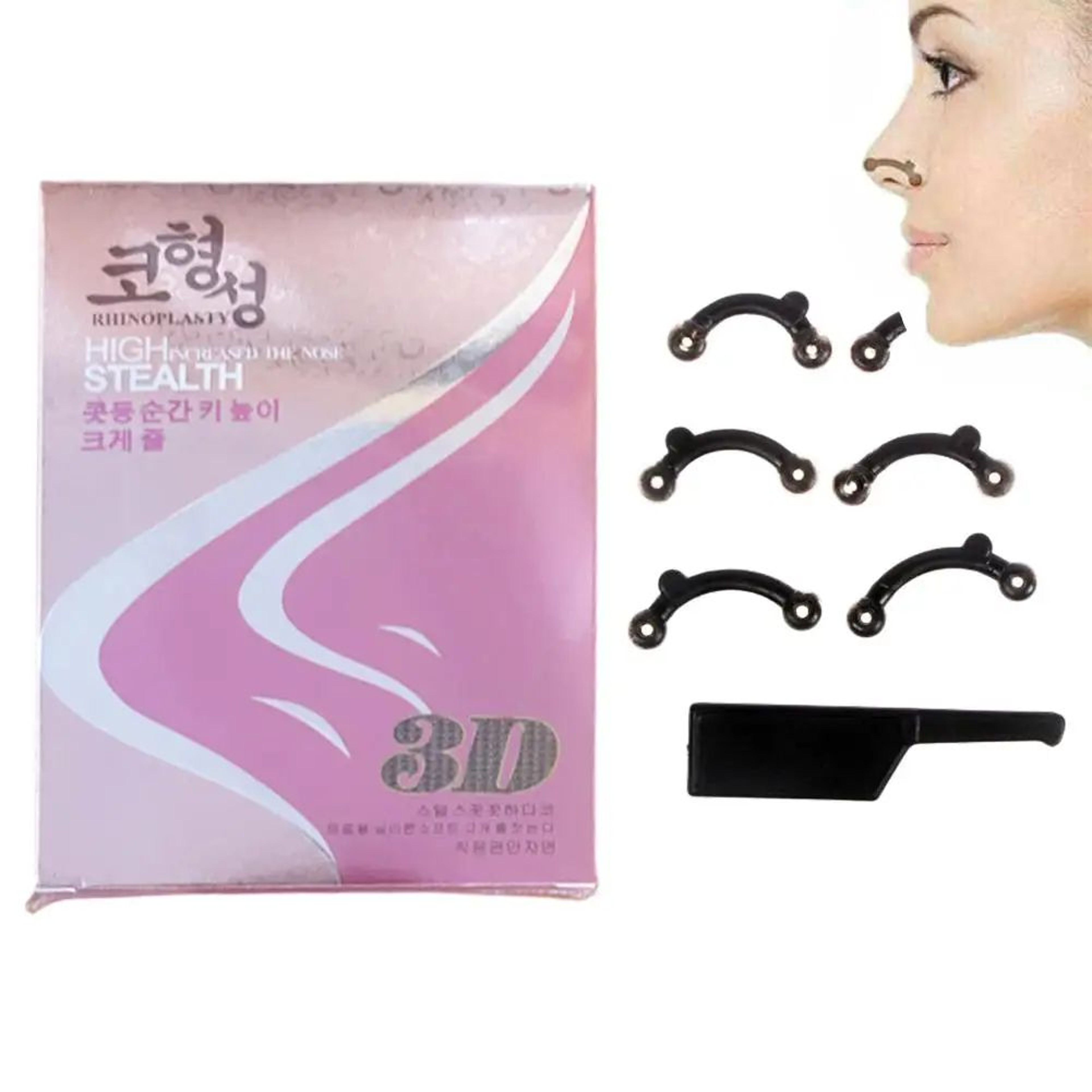 3D Nose Shaping Clip Set  Nose Lift Bridge Shaper With 3 Sizes For Nose Contouring Straightening  B 6