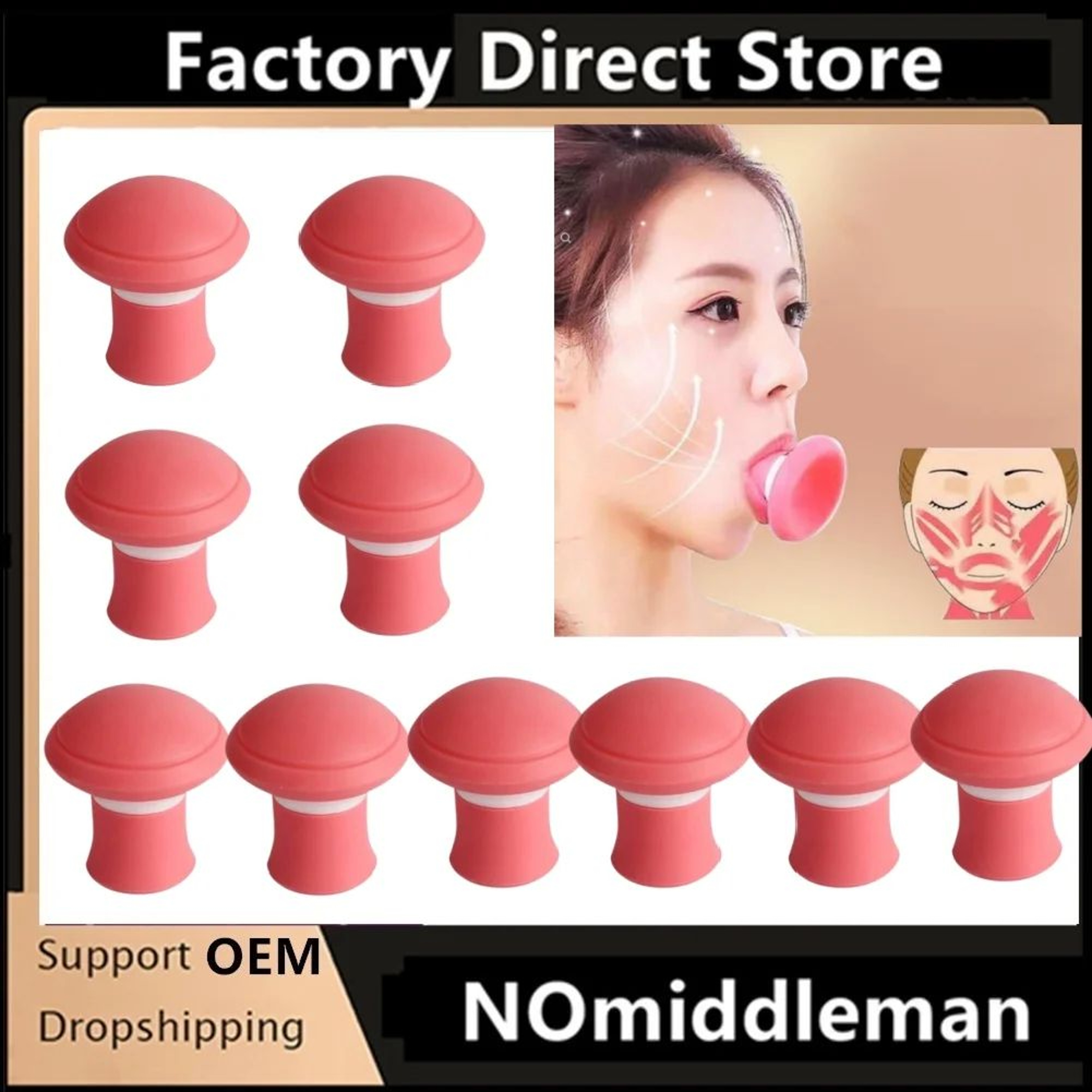 Silicone Facial Massager  Face Trainer  V Face Lifting Tool For Jawline Shaping Facial Toning  Skin