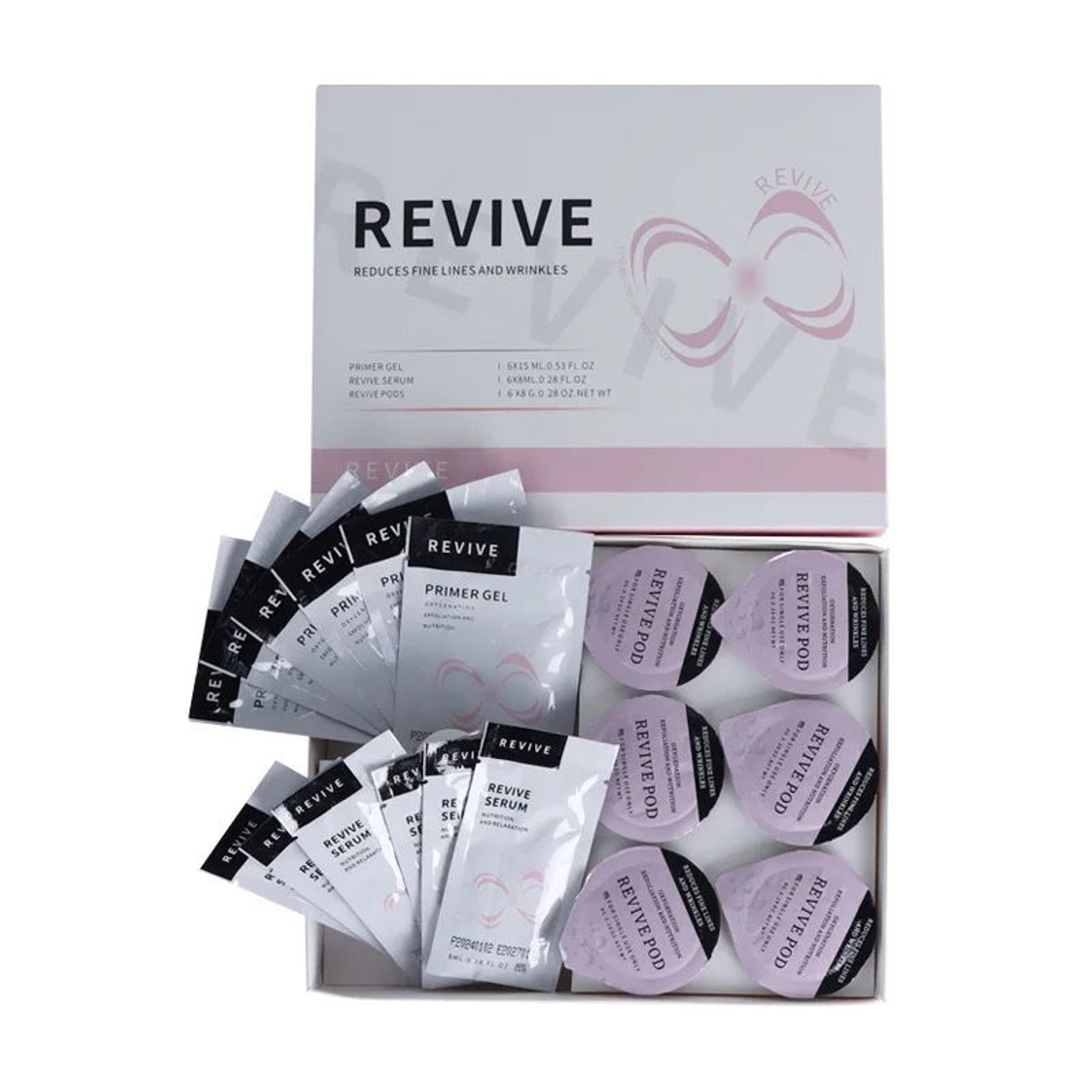 CO2 Glam Pod Bubble Facial Serum Gels  Revive Skincare Pods For Aqua Facial Machine Professional Sp 6