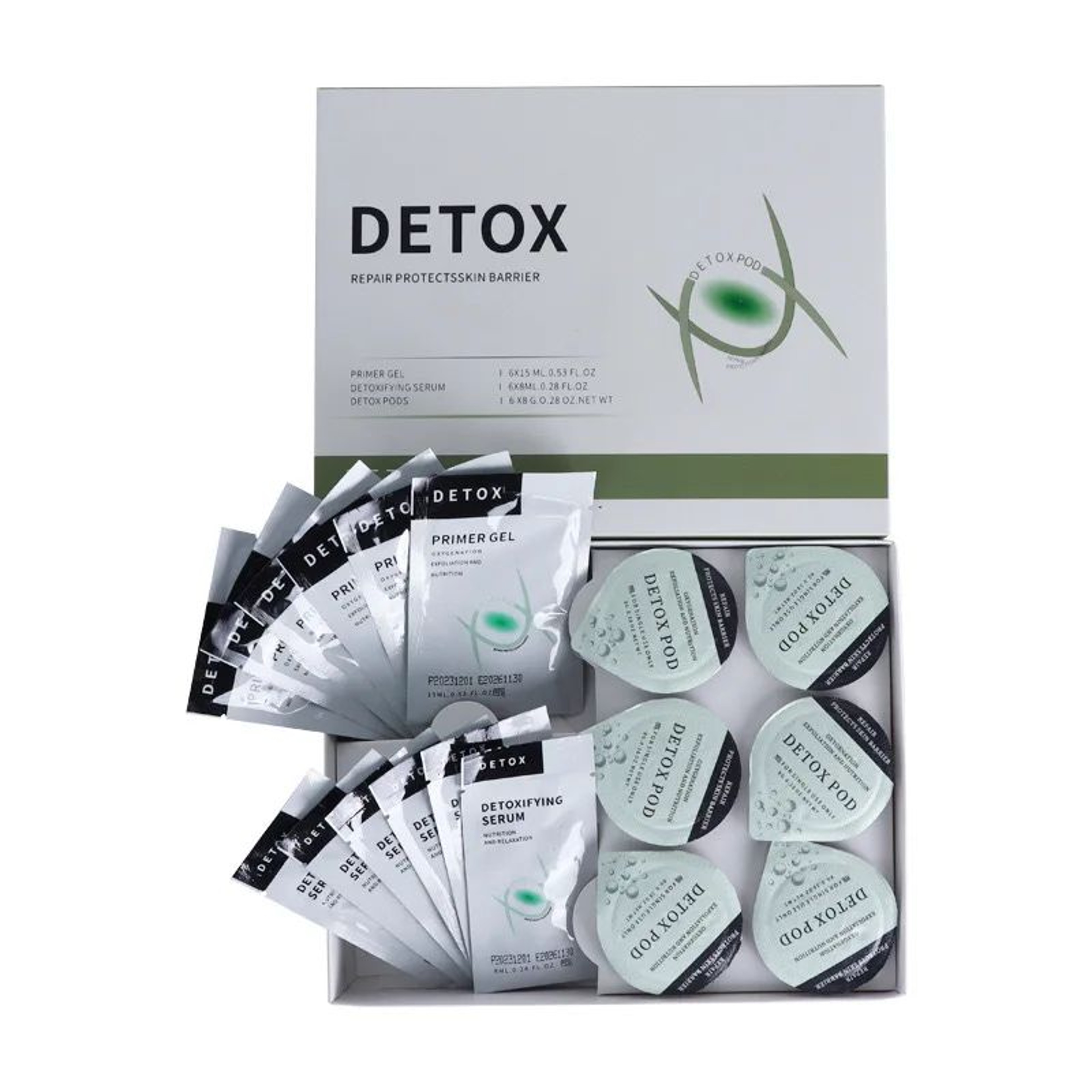 CO2 Glam Pod Bubble Facial Serum Gels  Revive Skincare Pods For Aqua Facial Machine Professional Sp 10