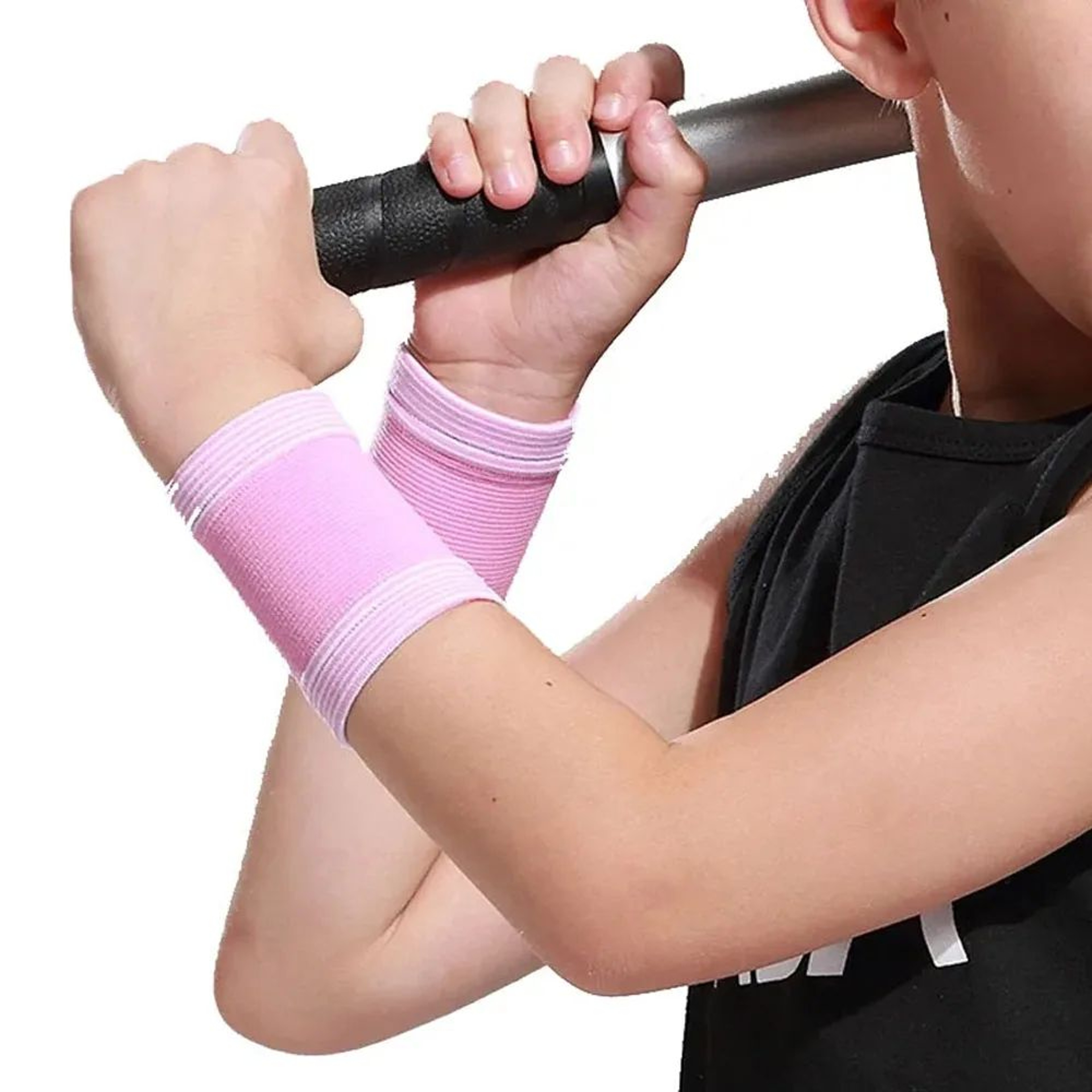 2 Pcs Kids Elbow  Knee Pads  Protective Compression Sleeves For Football Basketball Gym  Outdoor Sp 9