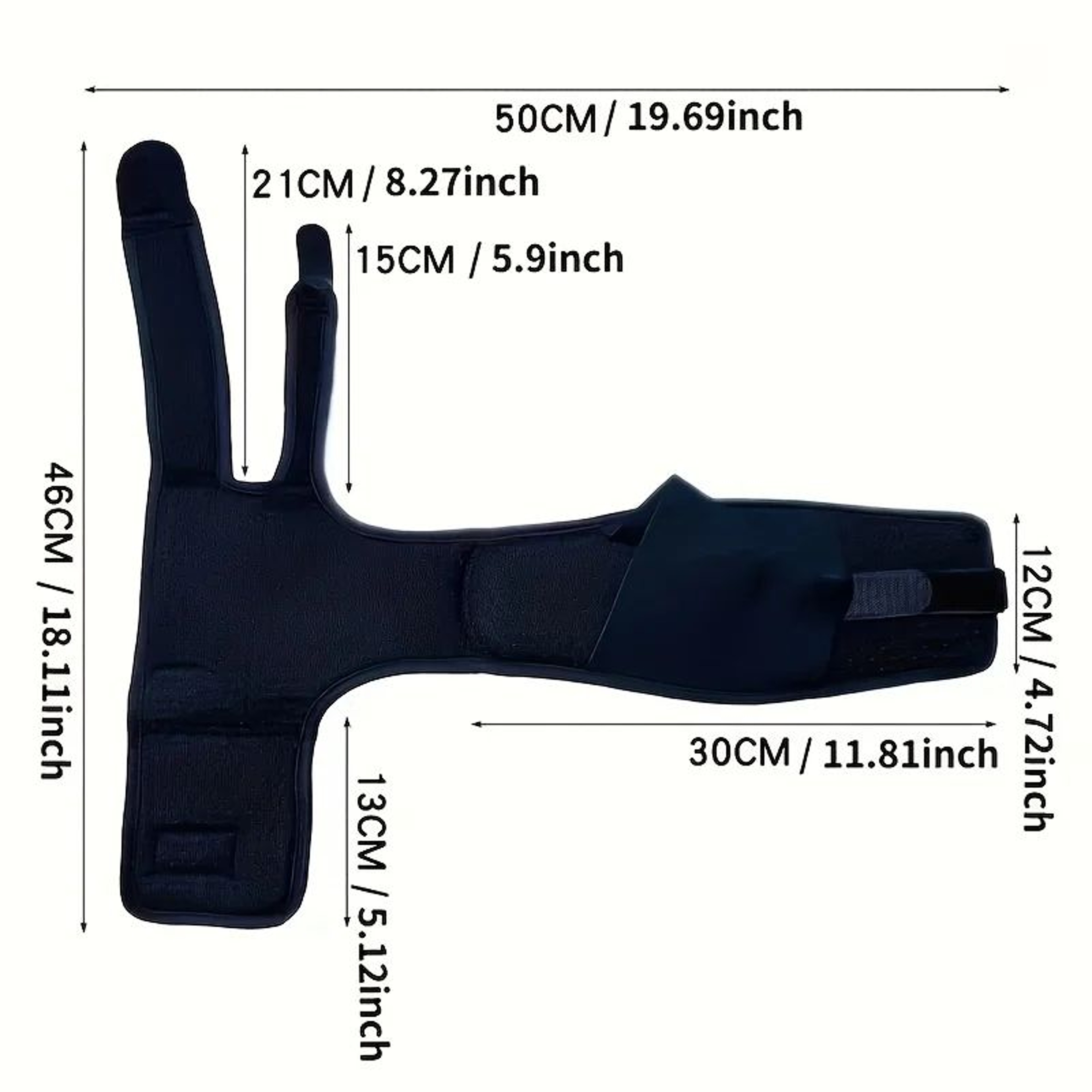 Adjustable Foot Drop Night Splint  Ergonomic Ankle Brace With Stretch Strap For Plantar Fasciitis S 5