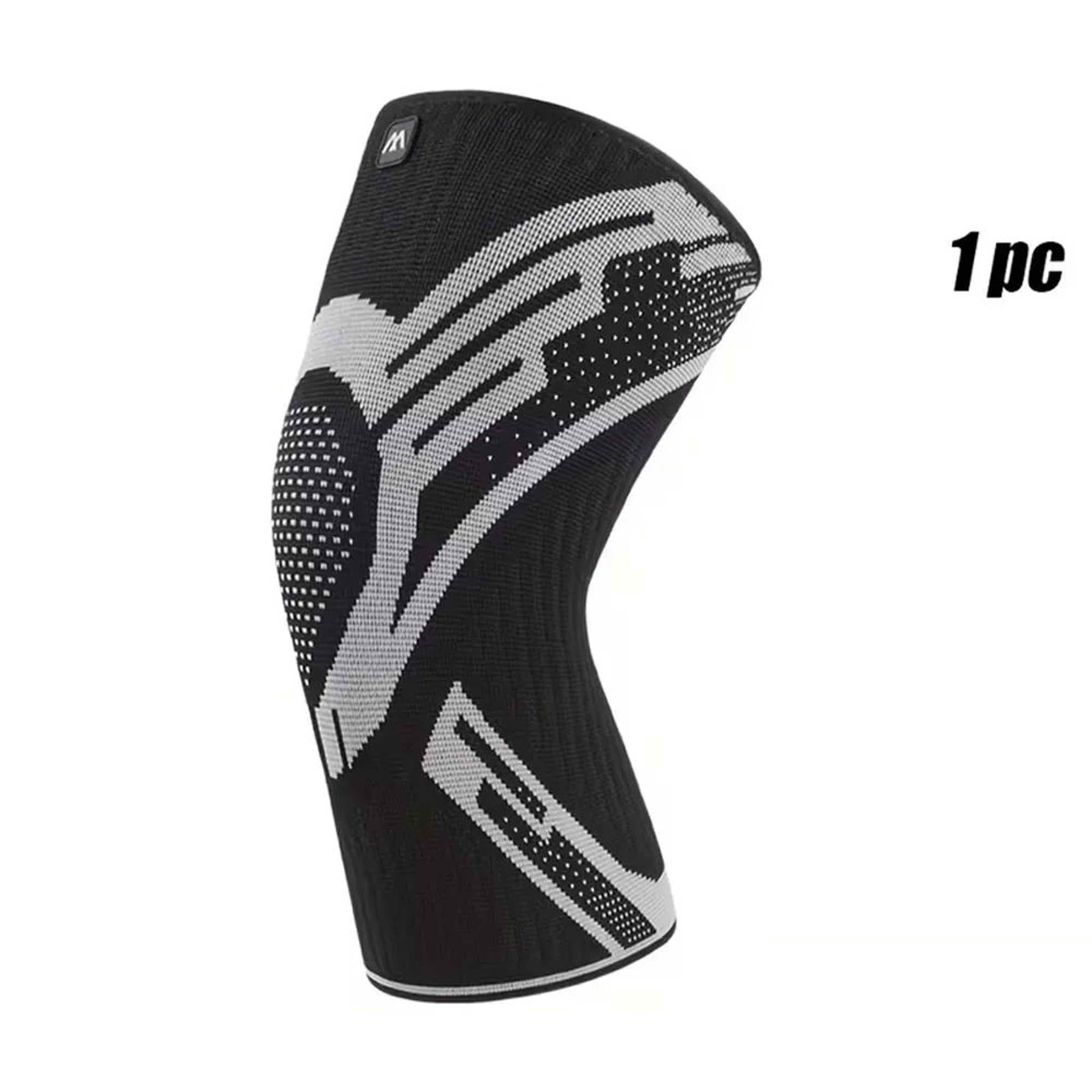 Compression Knee Support Sleeve With Spring Stabilizers  Elastic Knee Brace For Running Gym Basketb 5