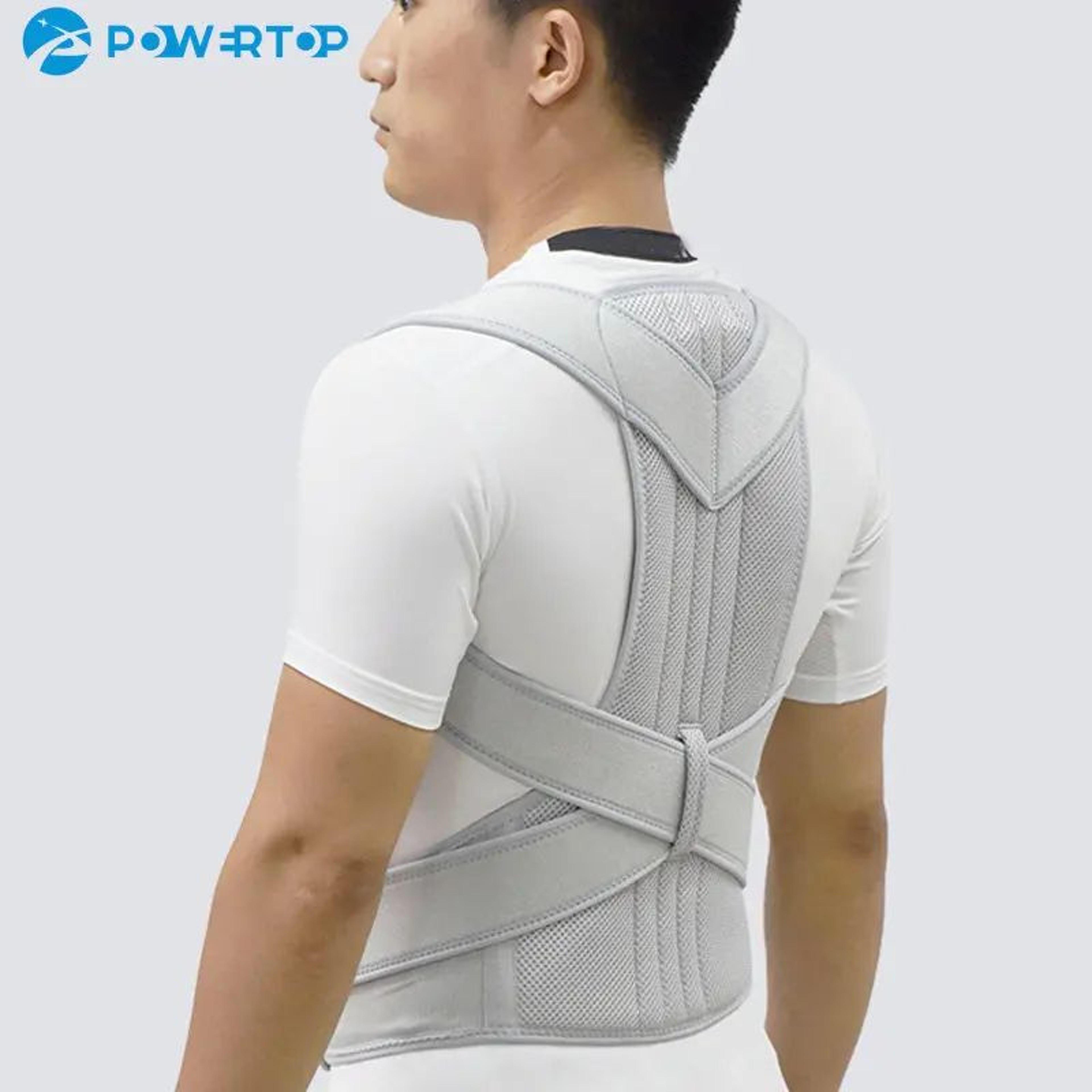 Adjustable Back Posture Corrector For Men  Women  Shoulder Support Brace For Spine Alignment  Back
