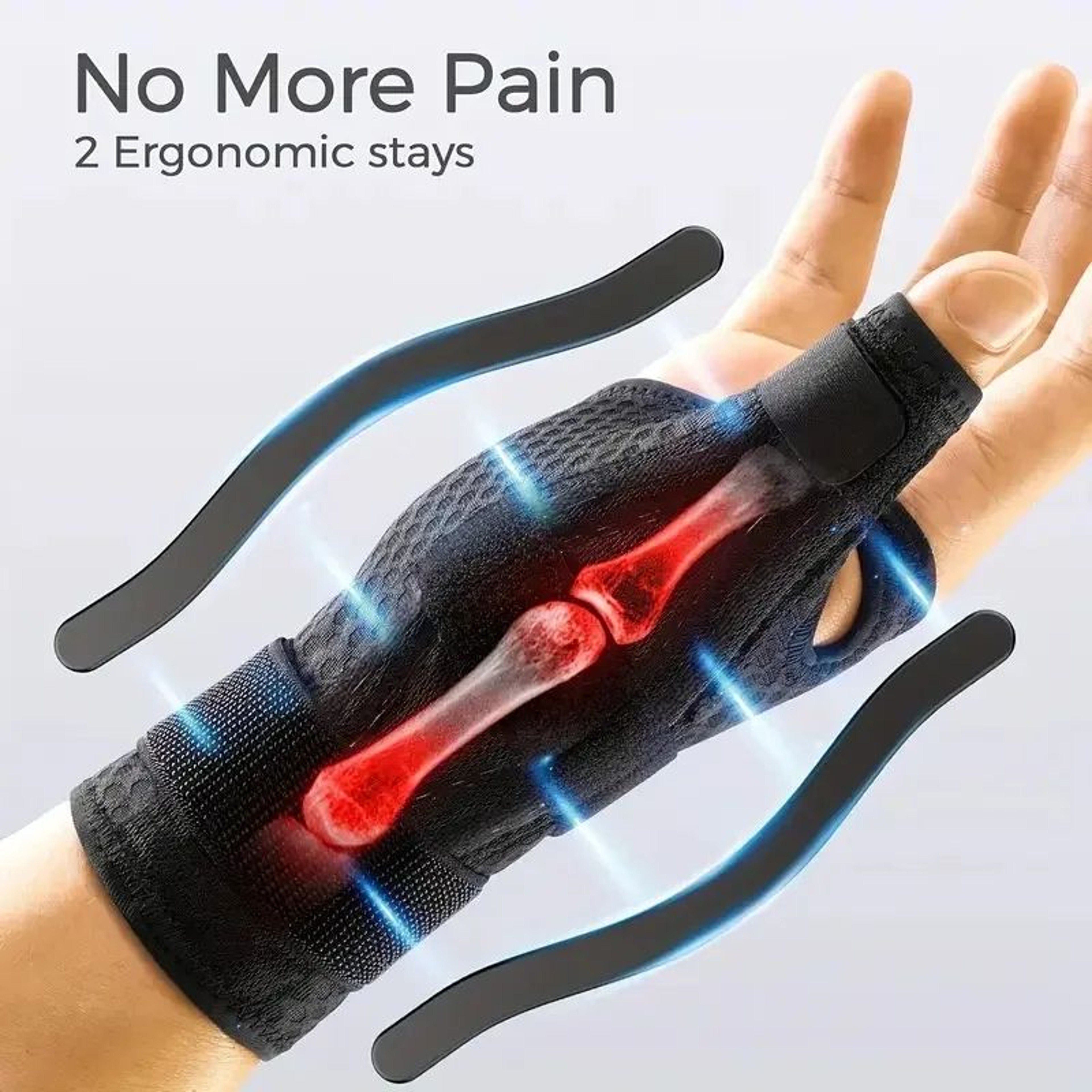 Thumb Brace For Pain Relief  Adjustable Thumb Stabilizer Splint For Arthritis Tendonitis CMC  Trigg 2