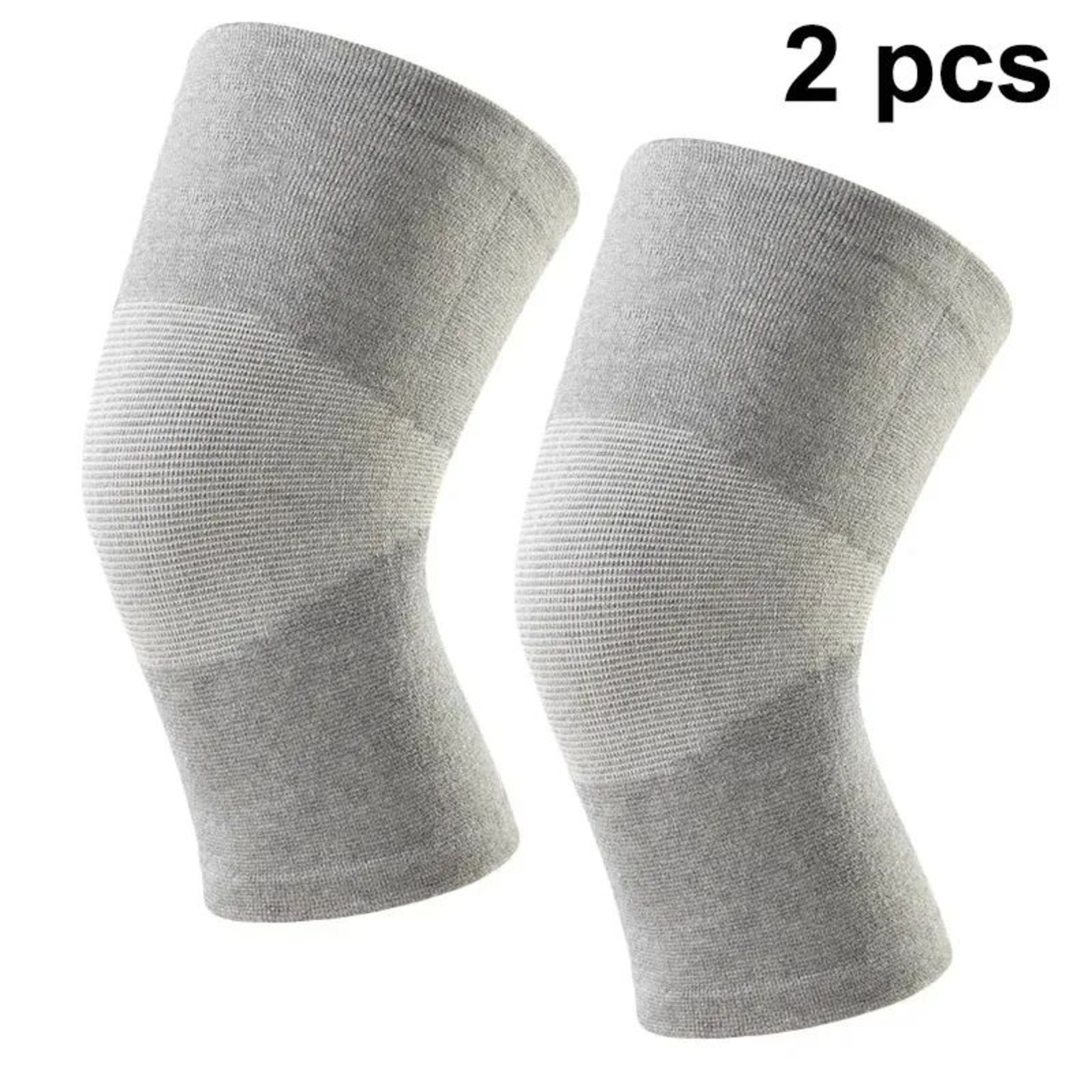 Breathable Bamboo Knee Sleeve  Elastic Compression Knee Brace For Men  Women Joint Support  Knee Pa 6