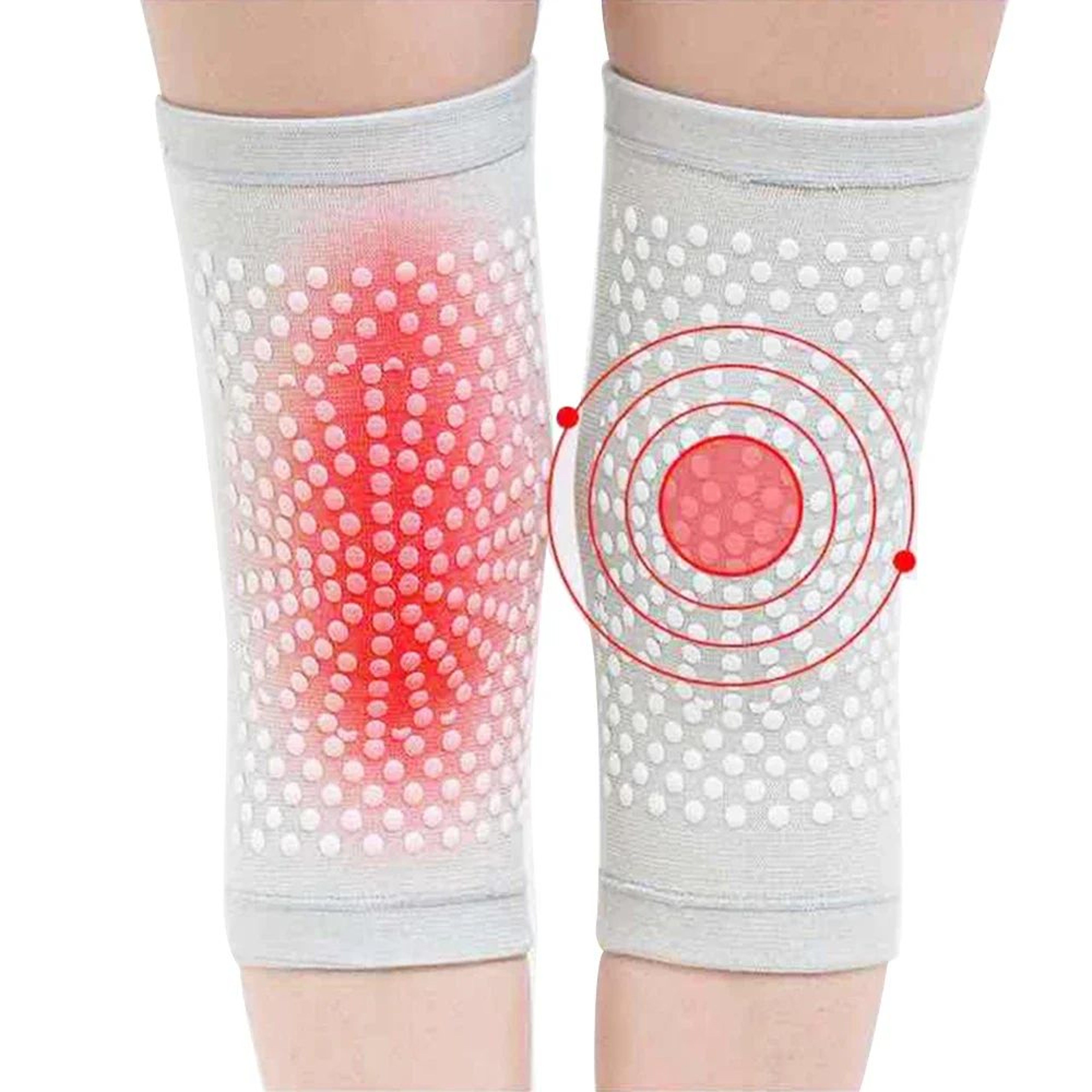 2pcs Tourmaline SelfHeating Knee Pads  Compression Knee Brace For Arthritis Joint Support  Sports R 3