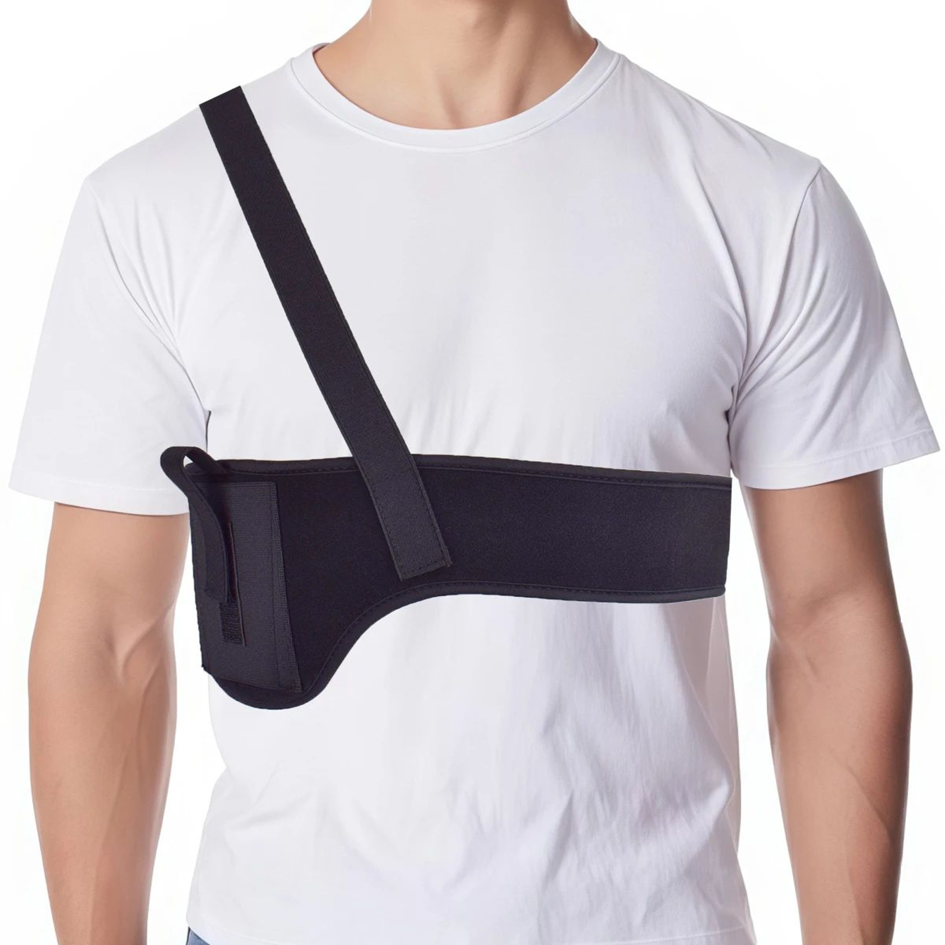 Concealed Underarm Shoulder Holster  Adjustable Neoprene Tactical Chest Harness For Outdoor  Everyd 7