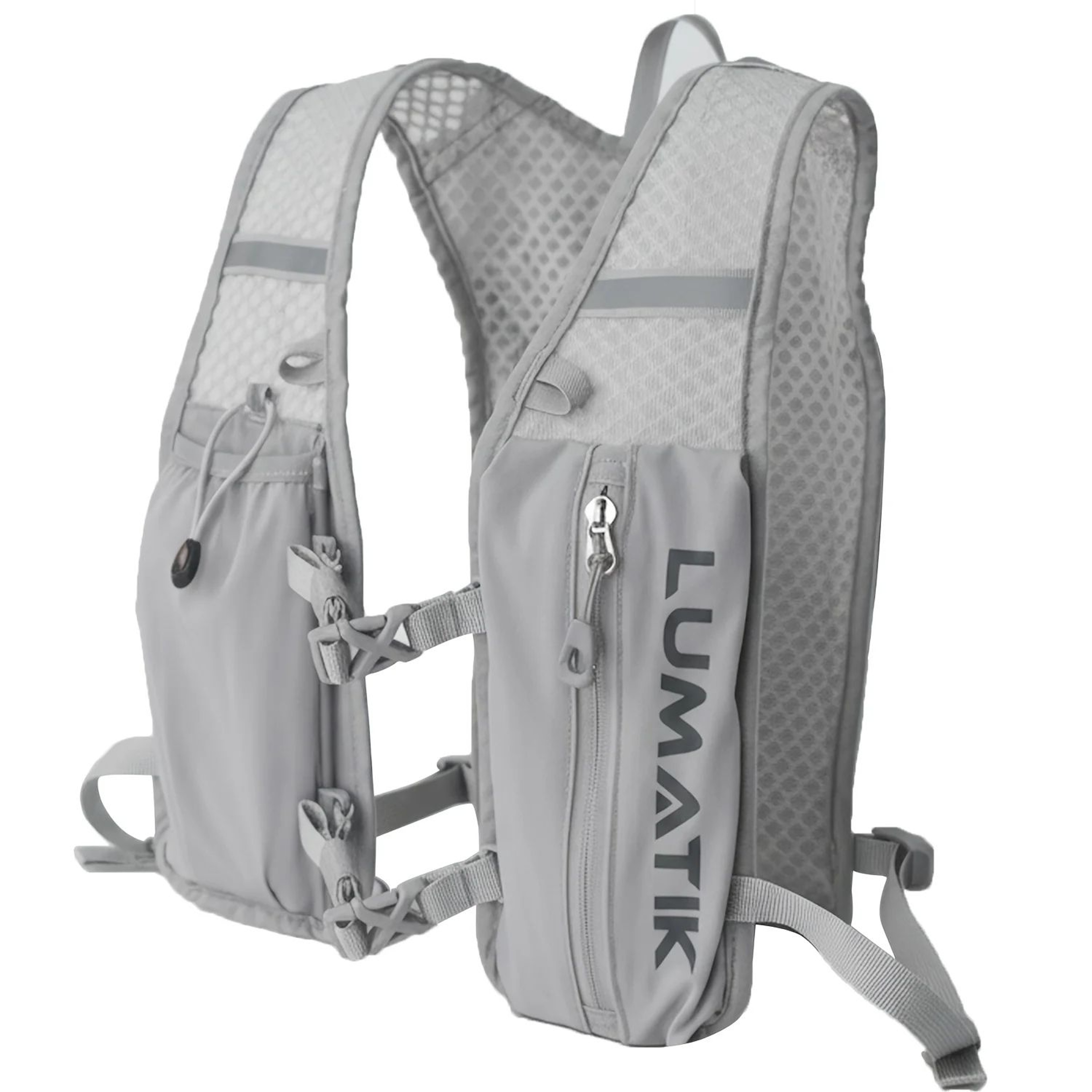LUMATIK Ultralight Hydration Backpack  Breathable Water Pack For Trail Running Cycling Hiking  Outd 7