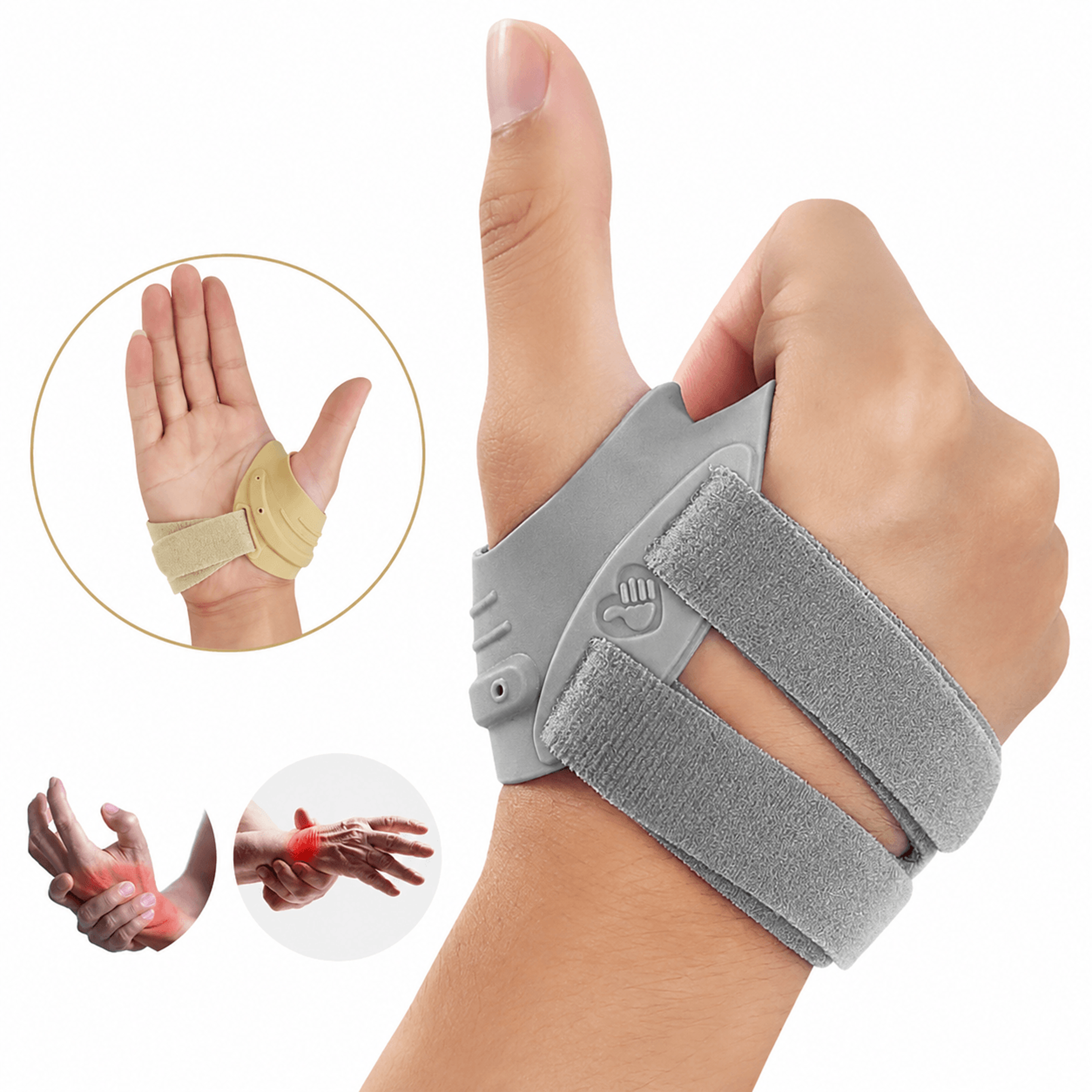 1pc CMC Thumb Brace Joint Orthosis  Thumb Support Splint For Osteoarthritis Arthritis  CMC Joint Pa 0