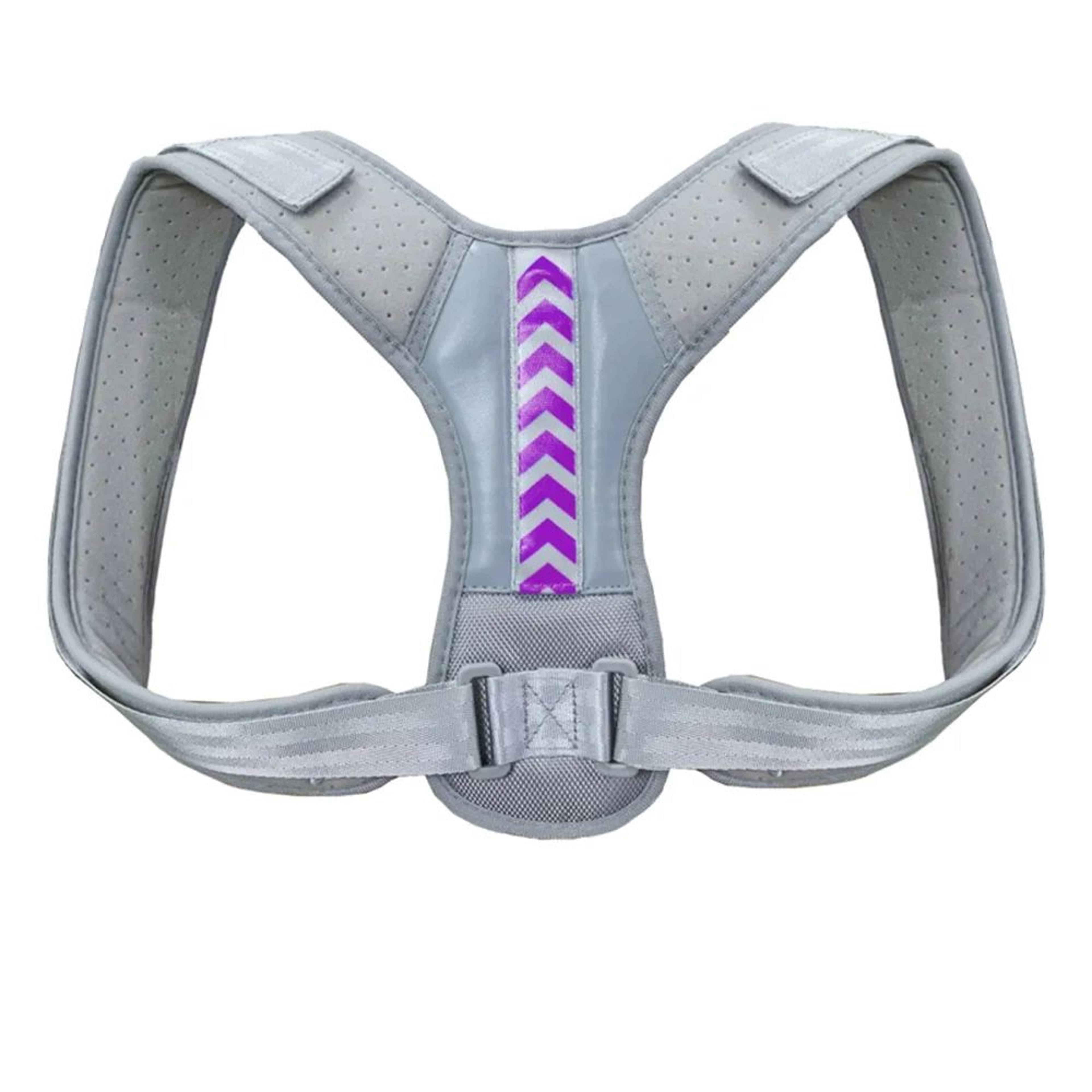 Adjustable Back Shoulder Posture Corrector Belt  Clavicle Spine Support Brace For Men  Women Neck   13