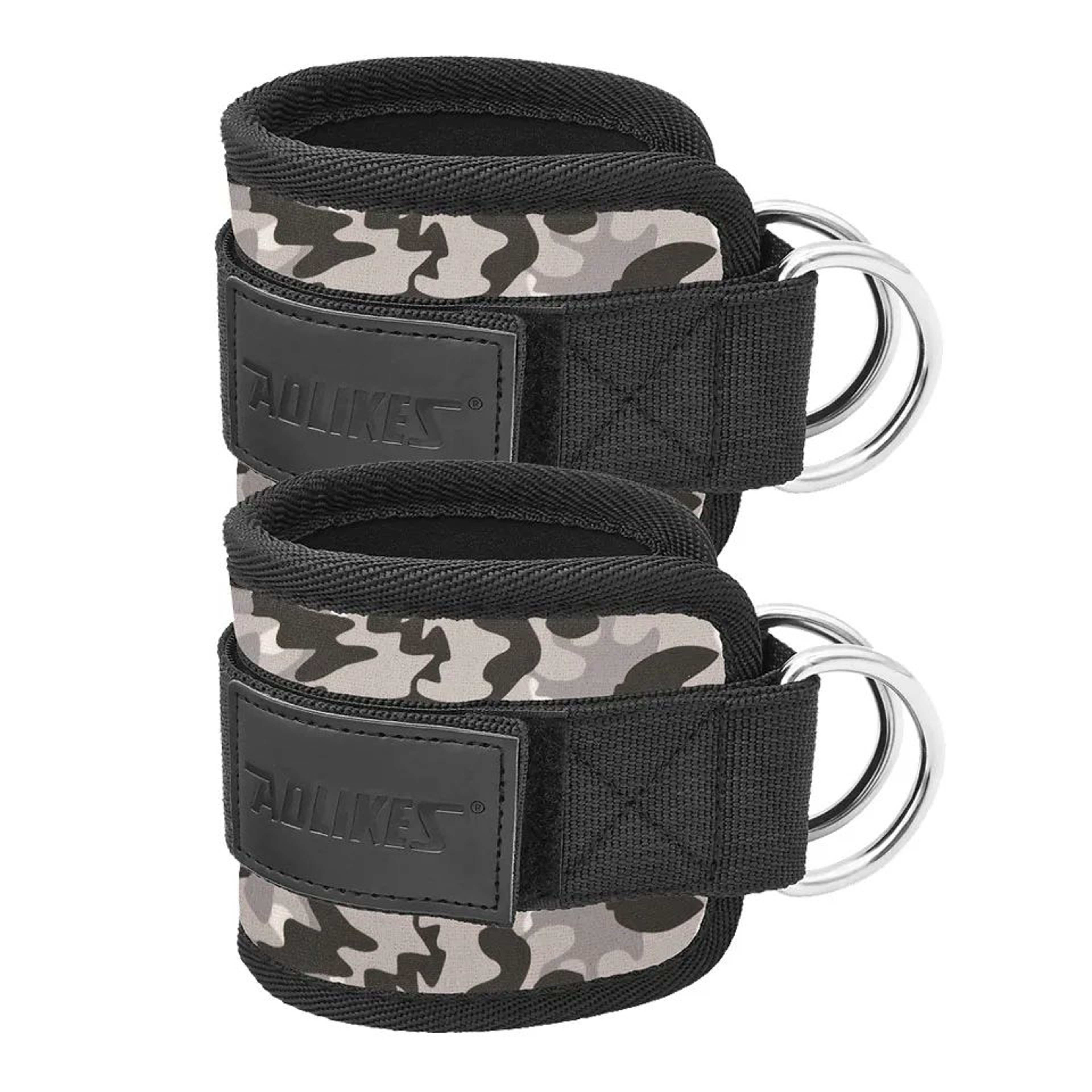 Adjustable DRing Ankle Straps For Cable Machines  Gym Ankle Cuffs For Glute Leg  Strength Training 1