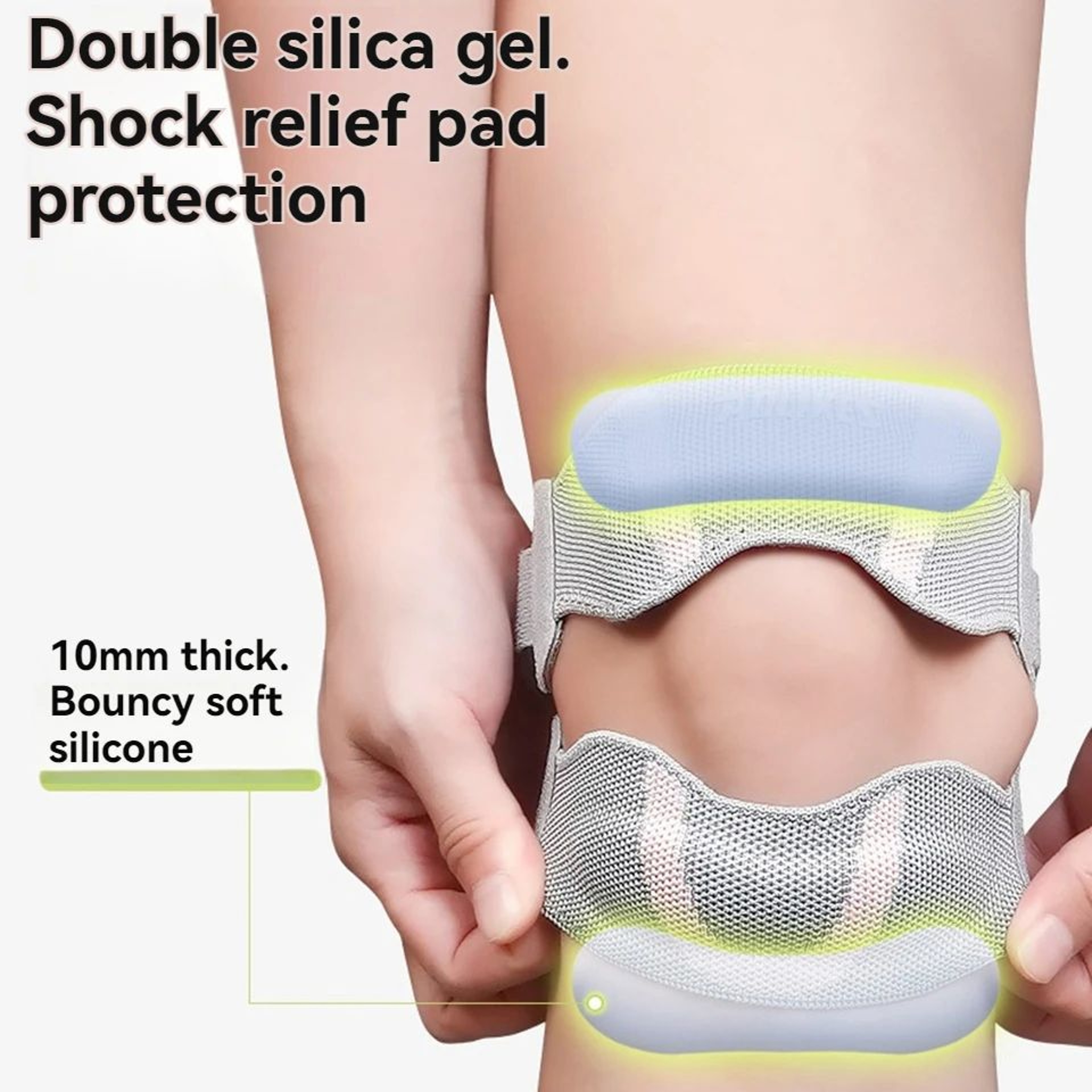 1pc Adjustable Knee Patella Strap Brace  Patellar Tendon Support Band For Knee Pain Basketball  Spo 4