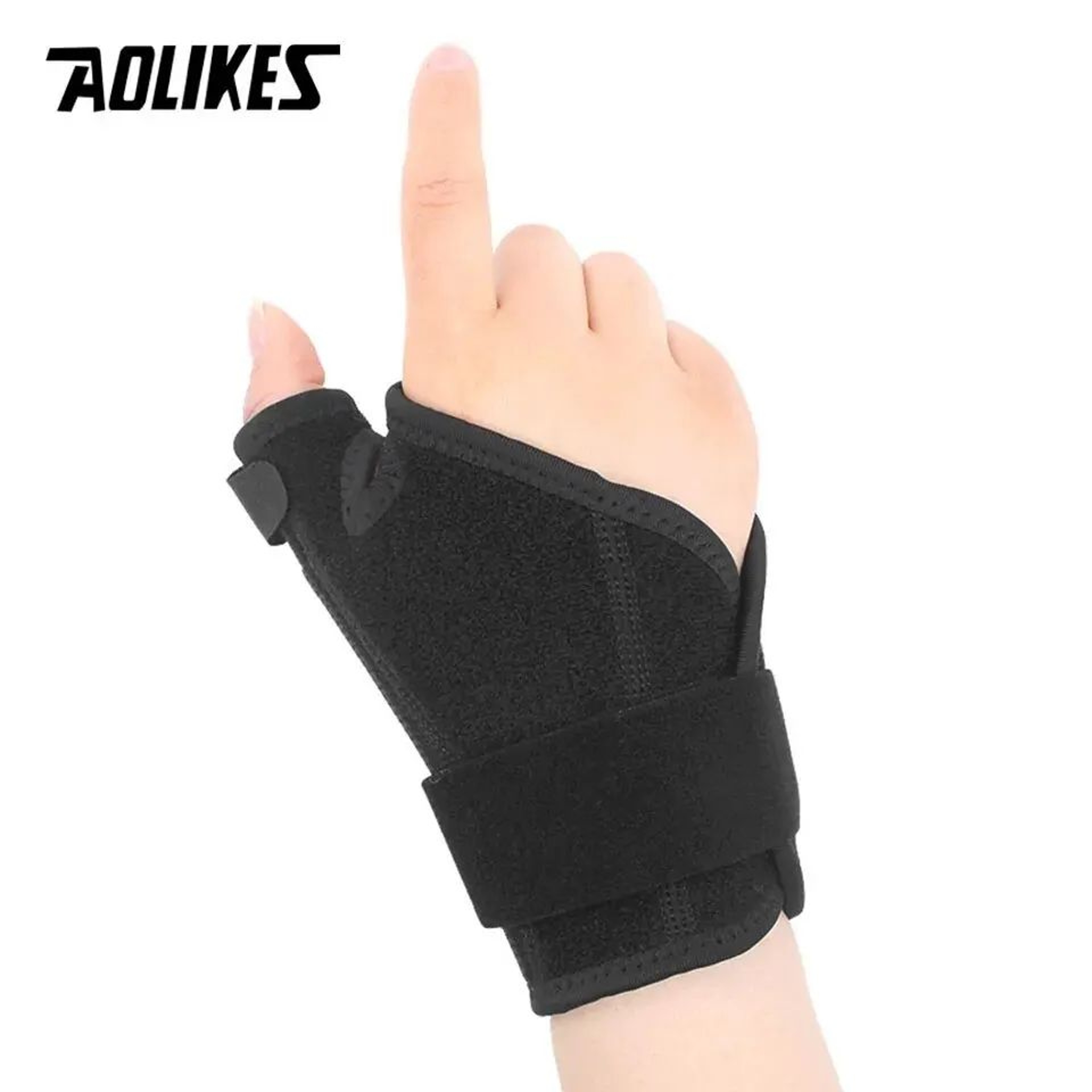 1pc Adjustable Wrist  Thumb Brace With Splint  Wrist Stabilizer Support For Sprains Tendonitis  Car