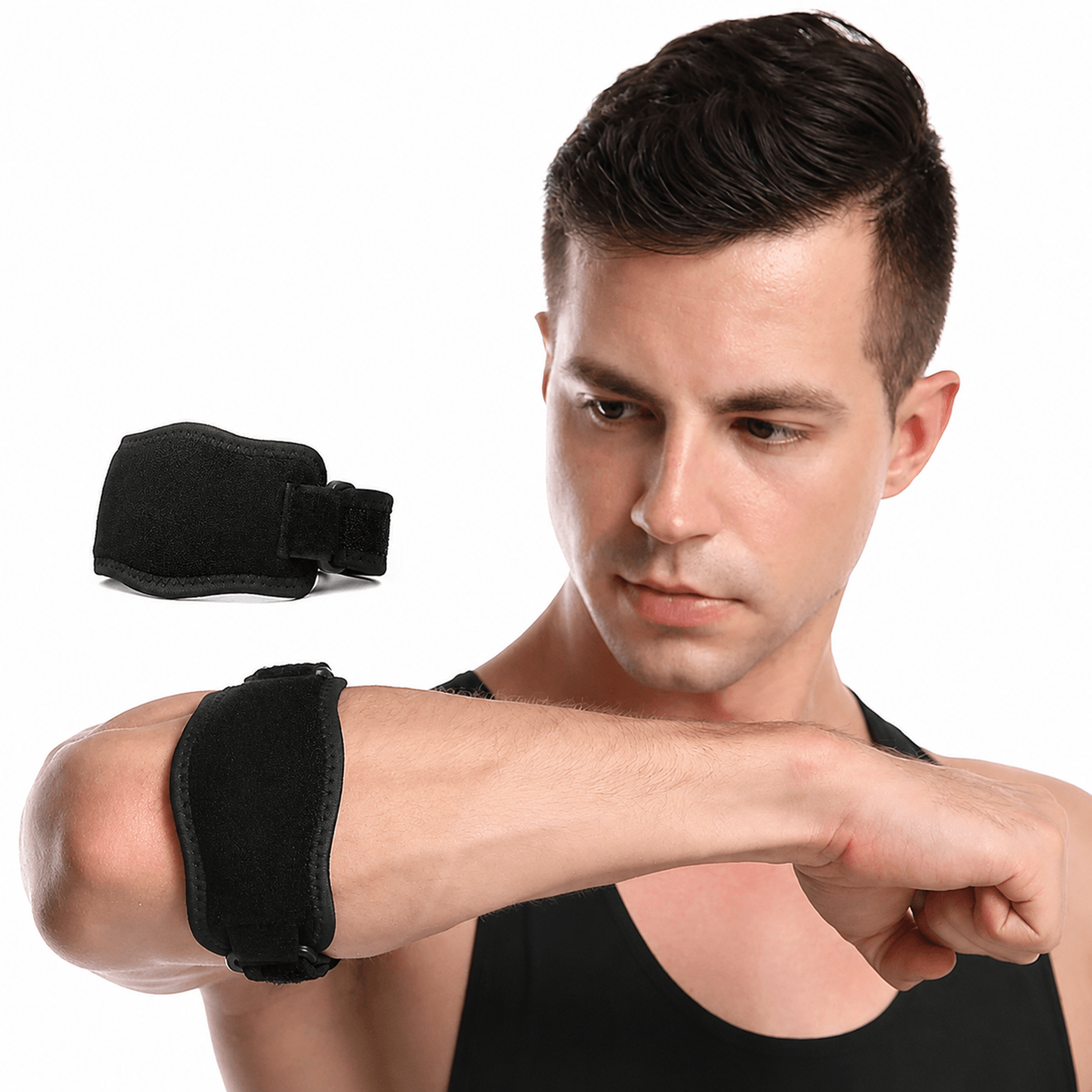 1pc Adjustable Elbow Support Strap  Tennis  Golf Elbow Brace For Epicondylitis Lateral Pain Relief  0