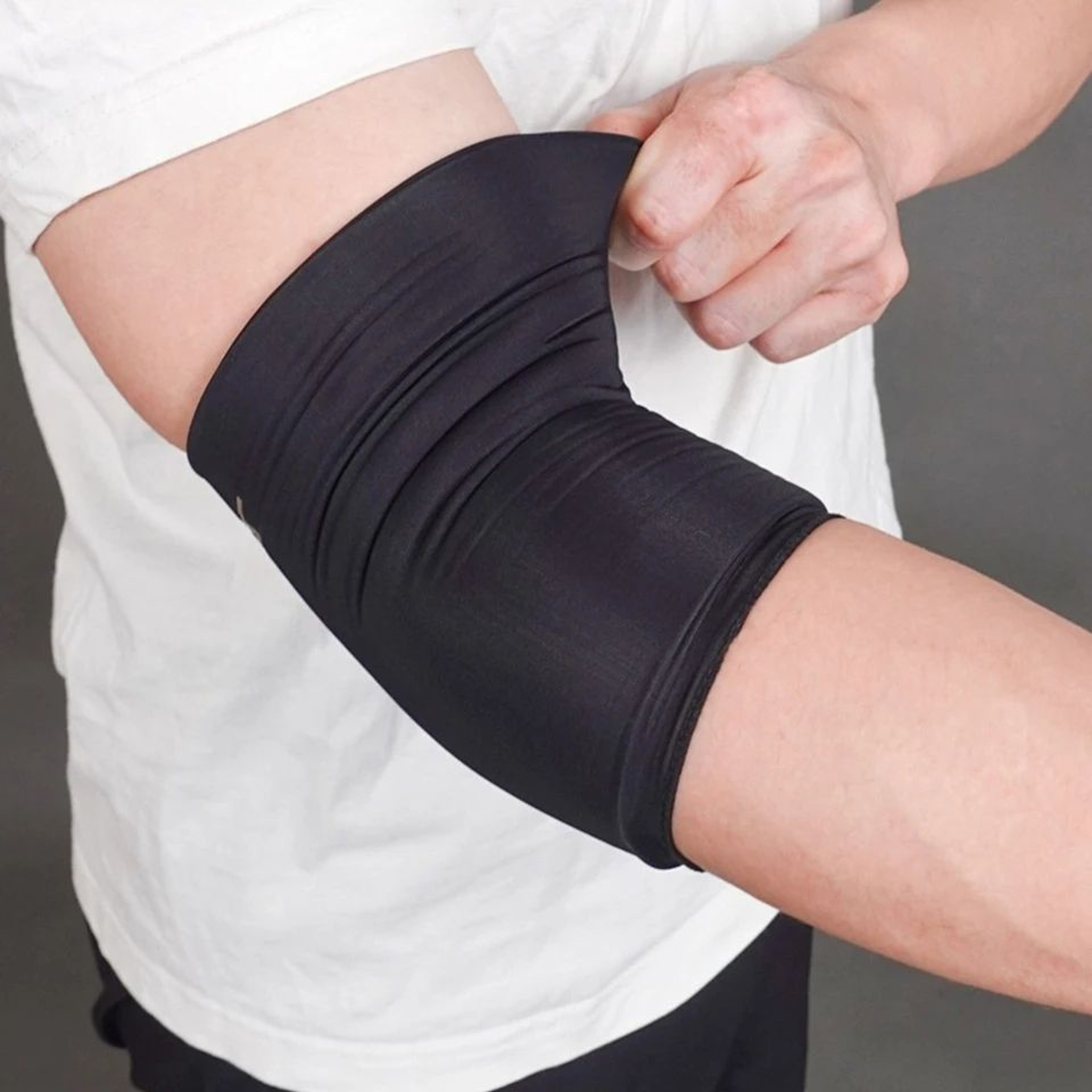 1pc Hot  Cold Gel Elbow Sleeve  Reusable Heat  Ice Therapy Elbow Brace For Joint Pain Relief  Recov 2