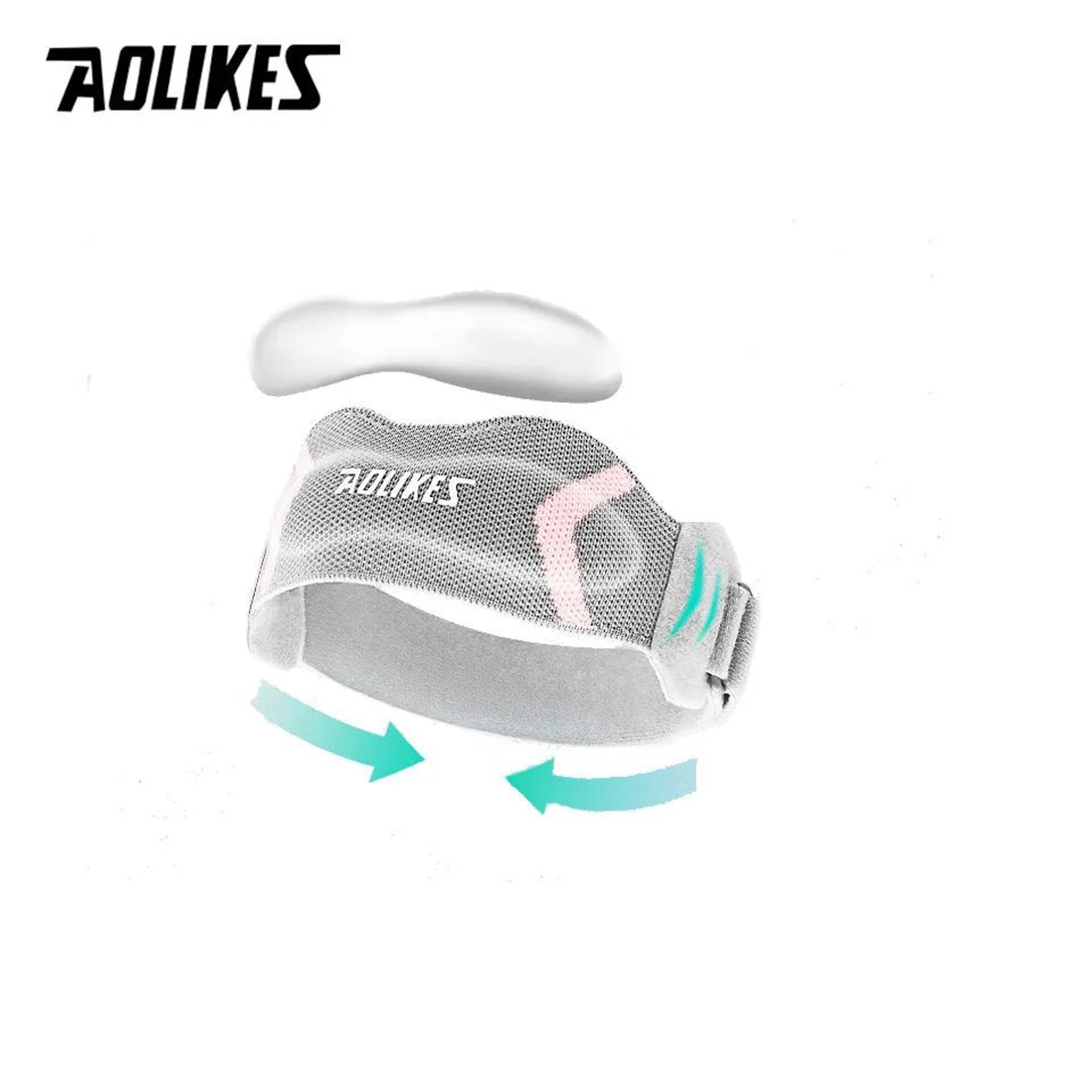 1pc Adjustable Patella Knee Brace  Patellar Tendon Support Strap For Knee Pain Relief Running  Bask