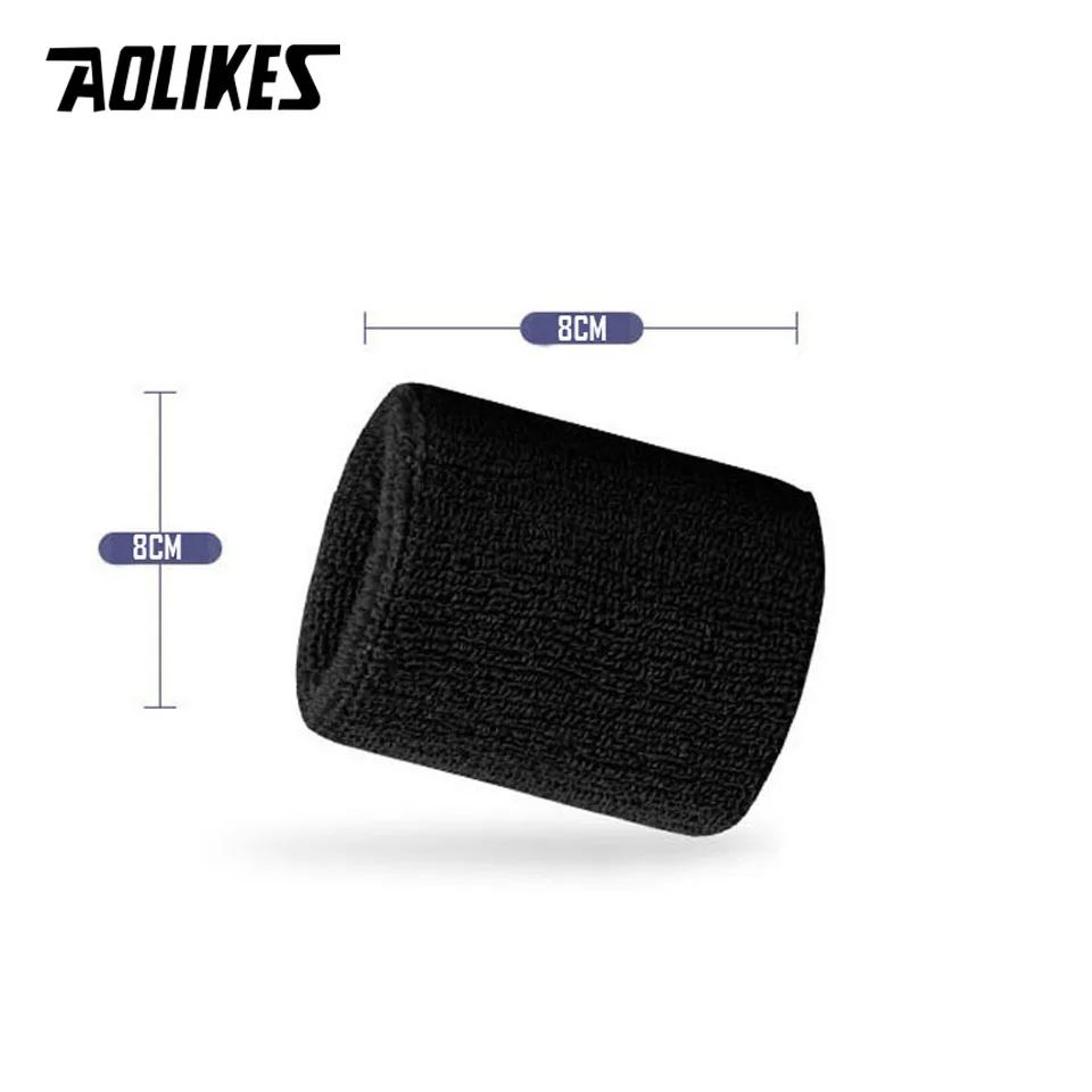 1pc Cotton Wrist Sweatbands  Absorbent Sports Wrist Bands For Tennis Basketball Running  Fitness Su 4