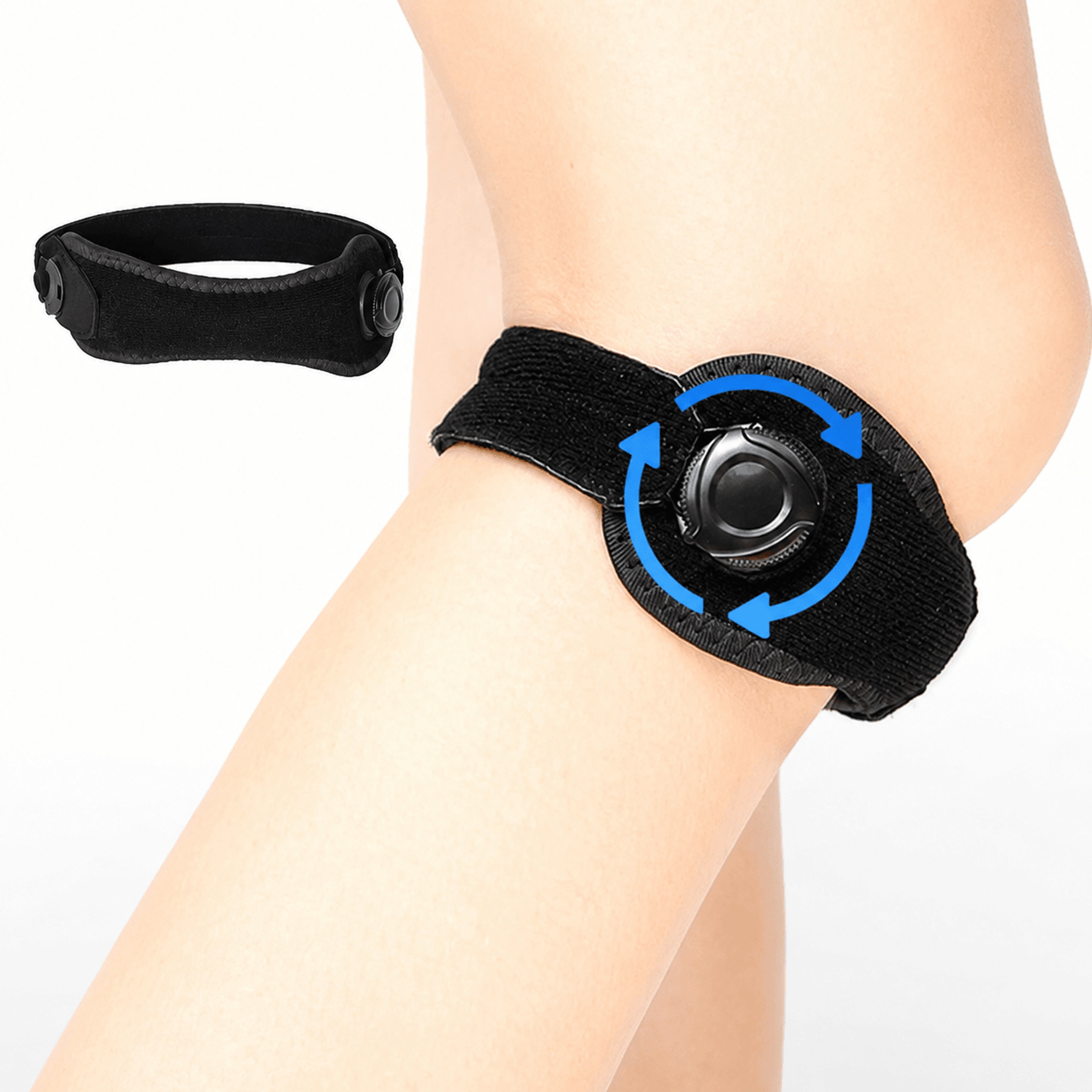 1pc Adjustable Patella Knee Strap  Knee Brace With Adjustable Knob For Tendonitis Arthritis Running 0