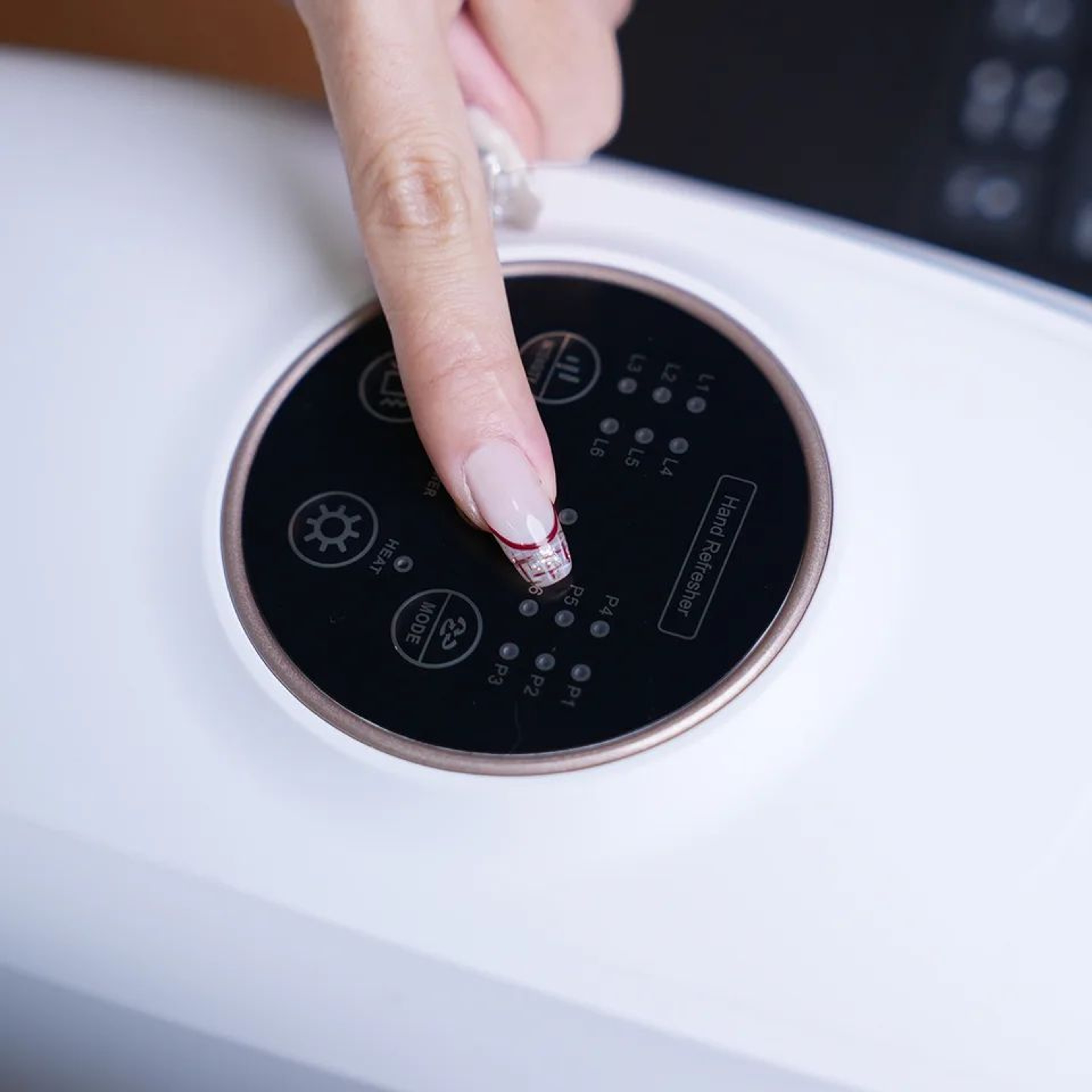 Portable Electric Hand Massager With Heat  Air Compression  Rechargeable Wrist Finger Palm Therapy  5