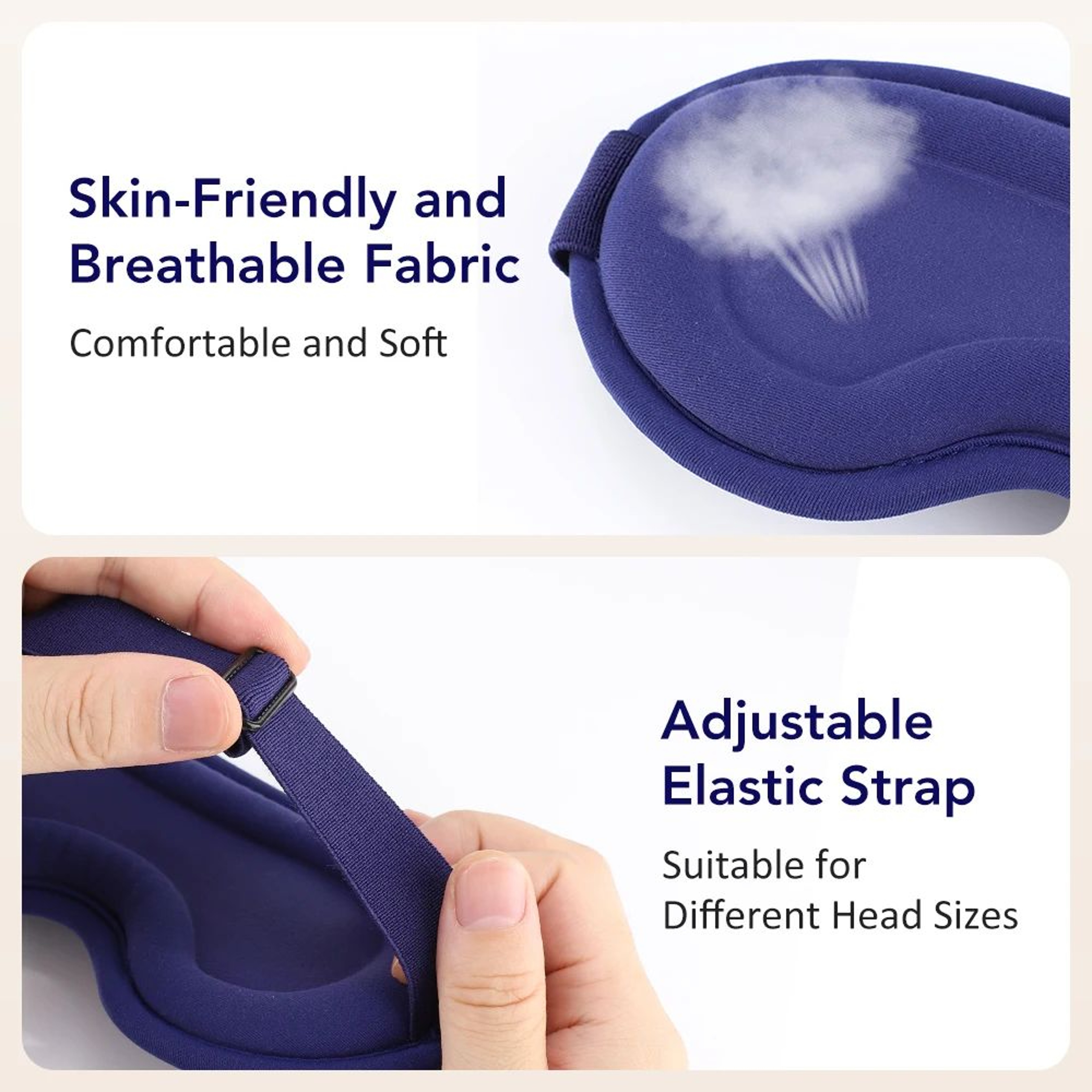USB Heated Eye Massager With Vibration  Rechargeable Warm Compress Sleep Eye Mask For Eye Strain Re 3
