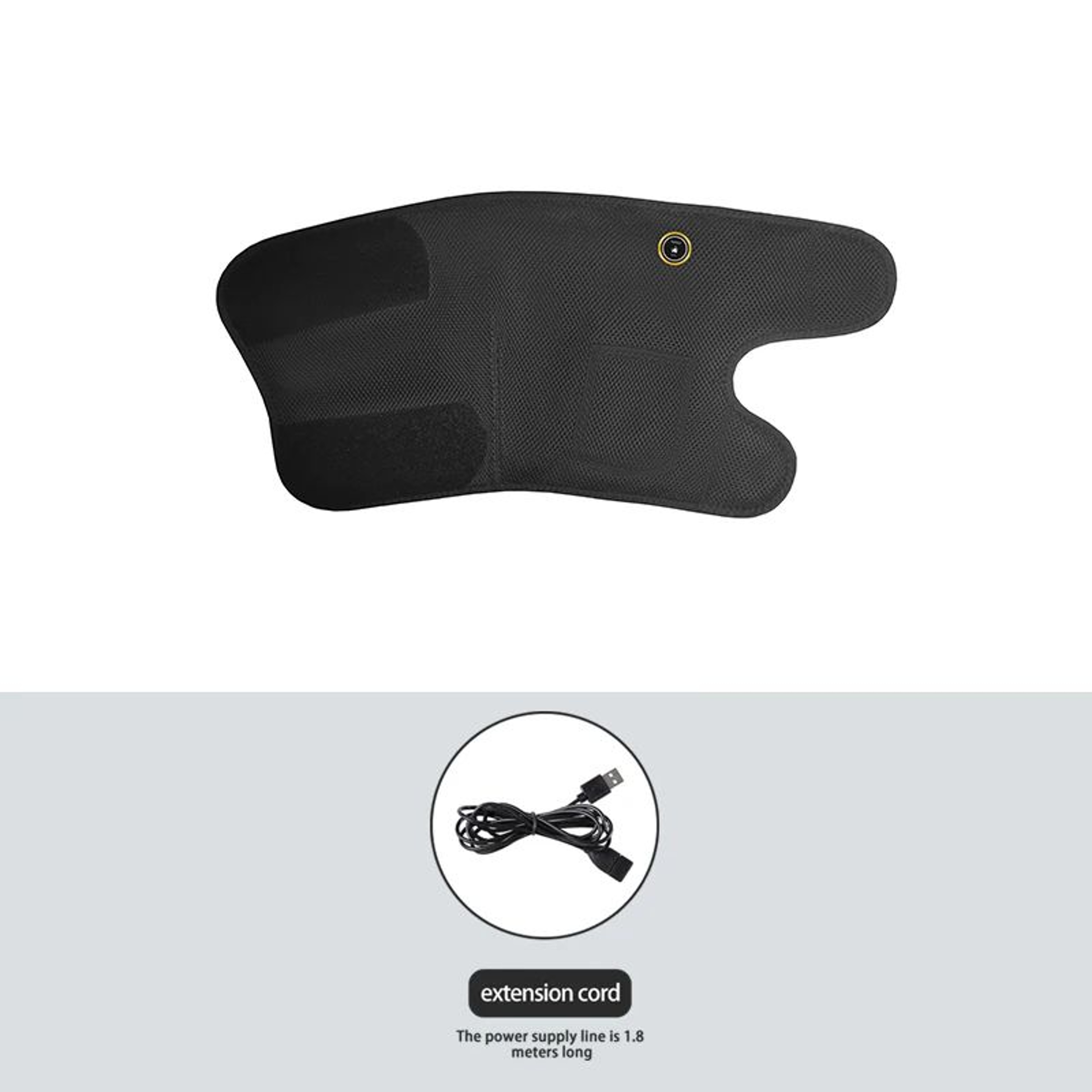 Electric Heated Calf Massager Wrap With Vibration  Adjustable Leg  Arm Heating Pad For Muscle Relie