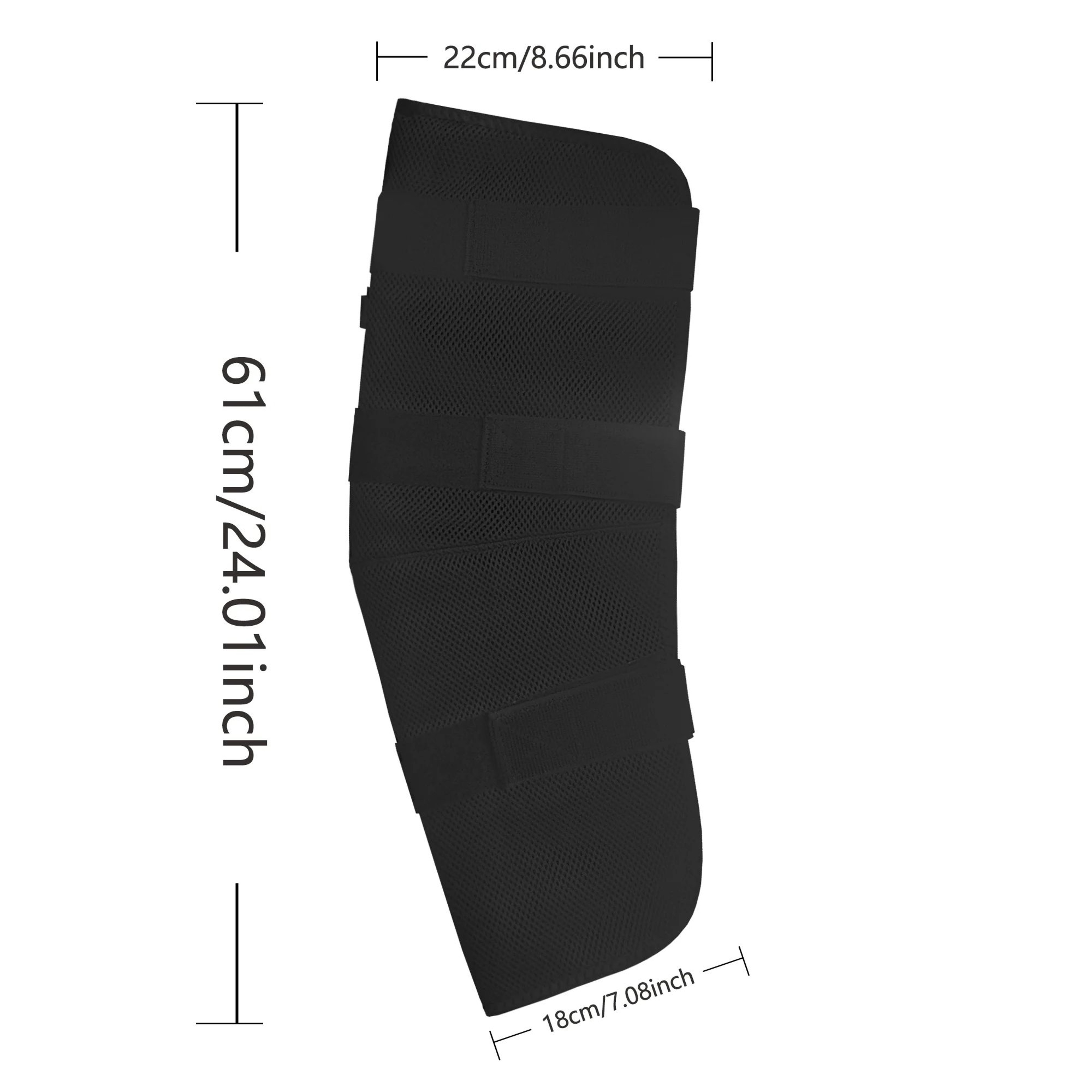 Long Leg Heating Pad With Vibration Massager  Heated Thigh Knee  Calf Wrap For Muscle Pain Relief   5