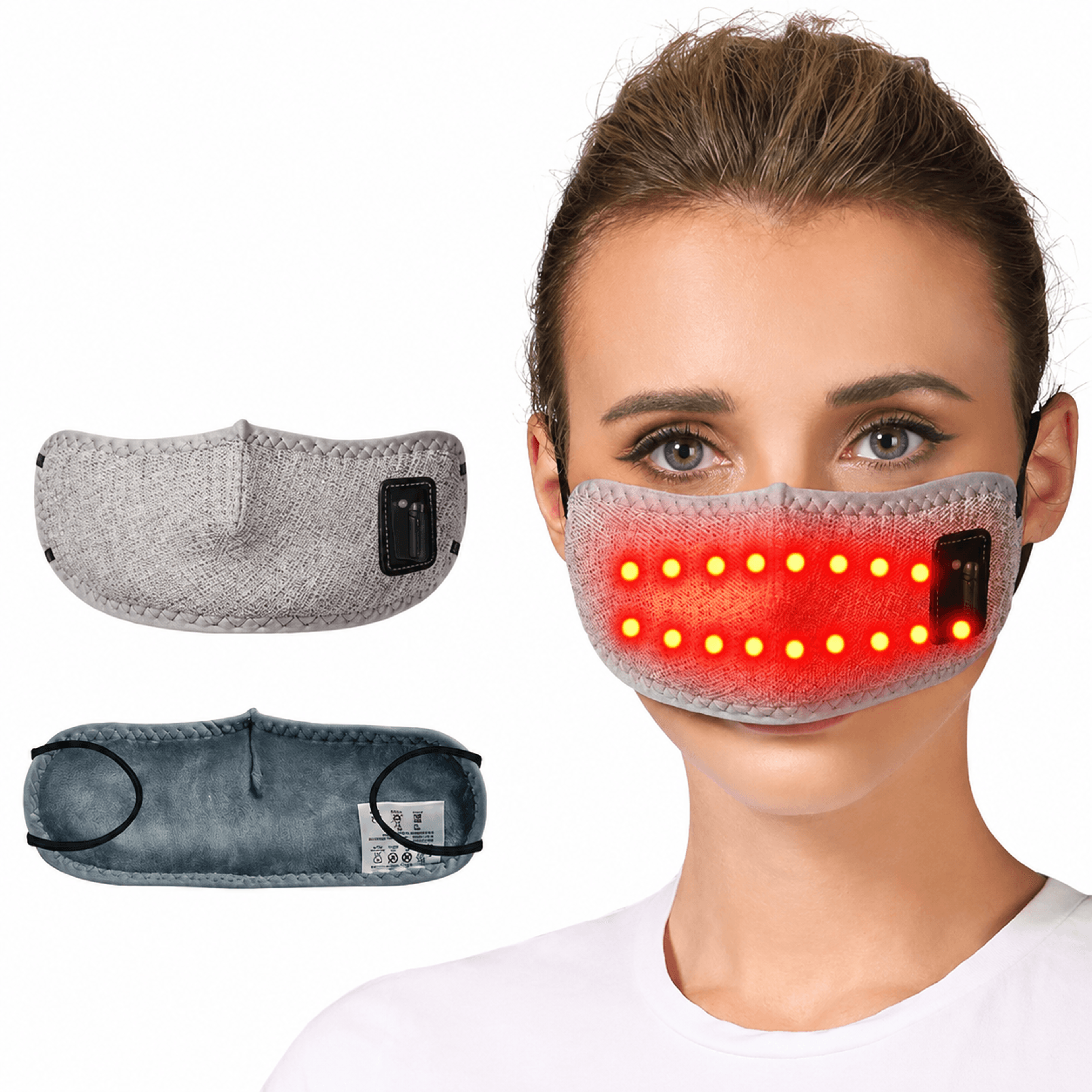 Red Light Heated Nose Pad With Adjustable Heat  USB Electric Nose Warmer For Nasal Comfort  Daily W 0