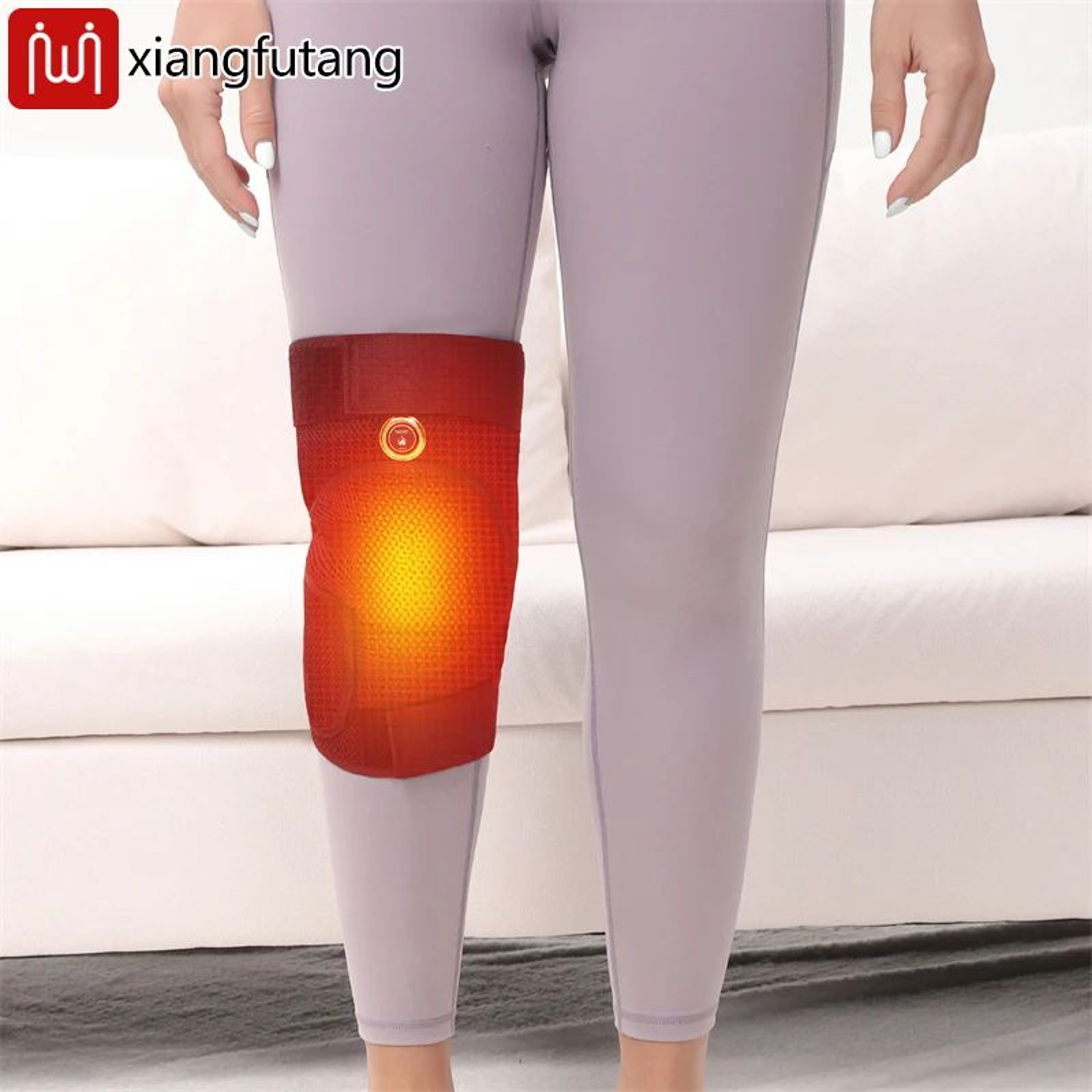 Electric Knee Massager With Heat  Vibration  Heated Knee Support Brace For Joint Comfort And Muscle 4