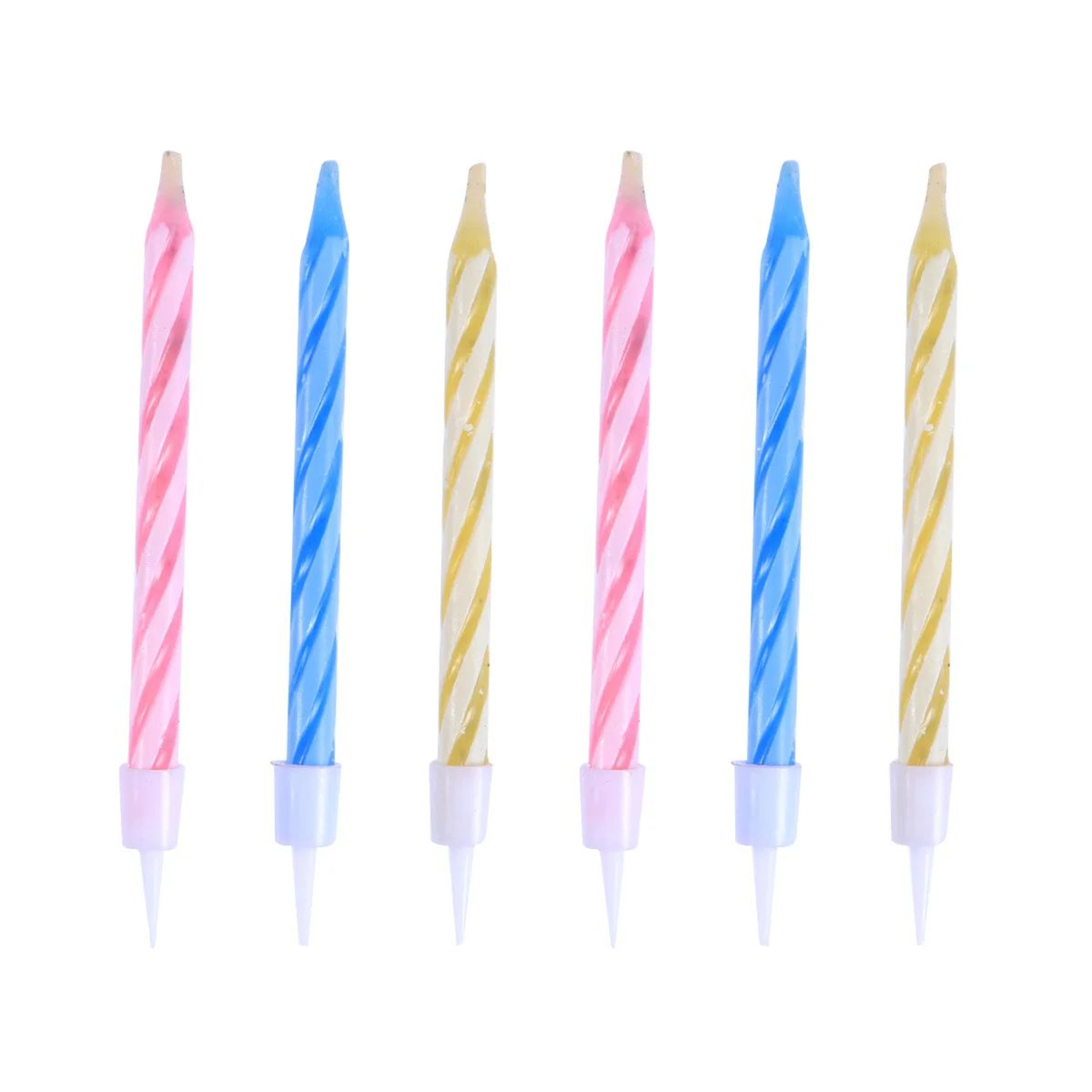 100pcs Relighting Birthday Candles  Funny Magic Trick Cake Candles For Birthday Parties Celebration 3