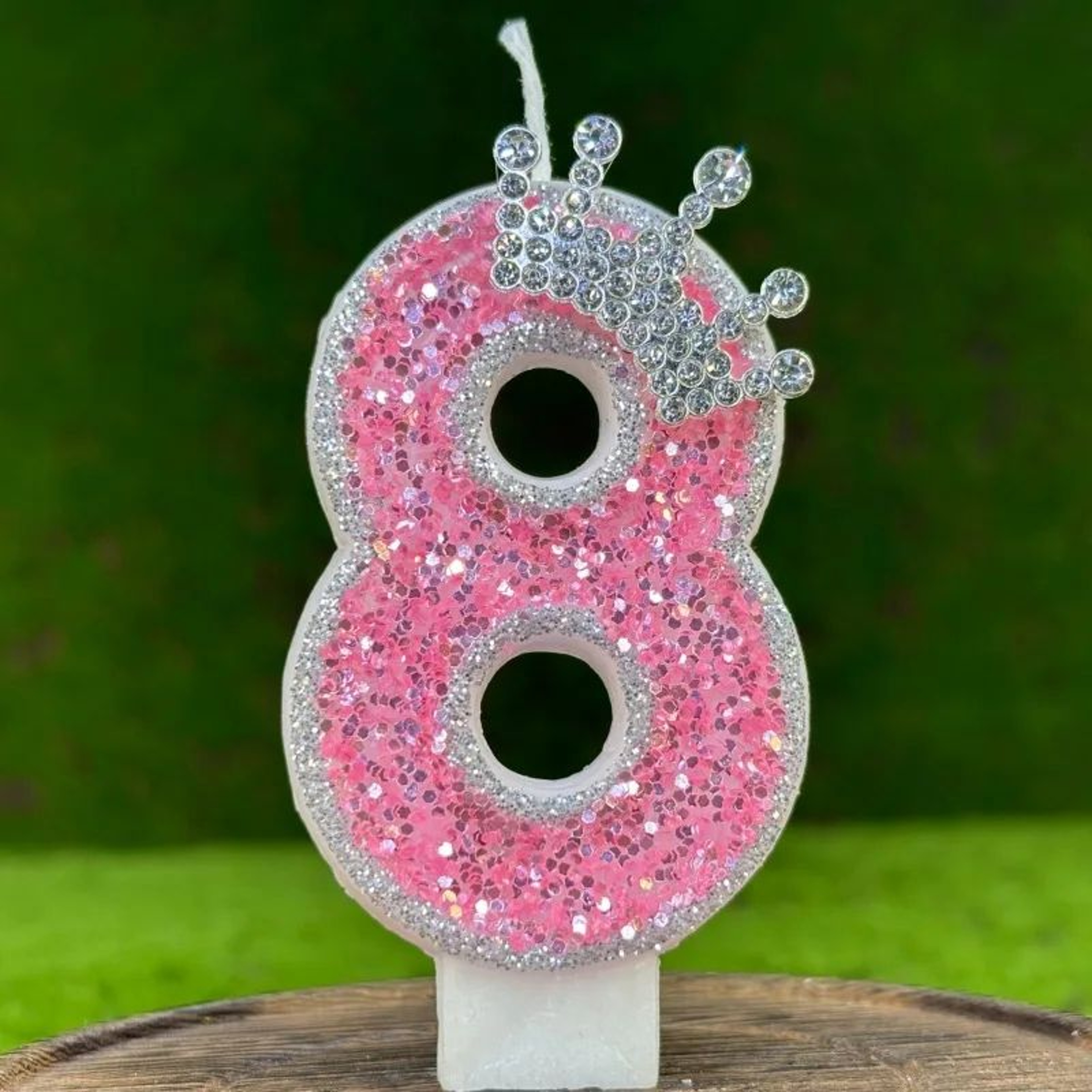 DIY Creative Digital Birthday Candle Set With Crown Topper  Reusable Cake Decoration Party Supplies 14
