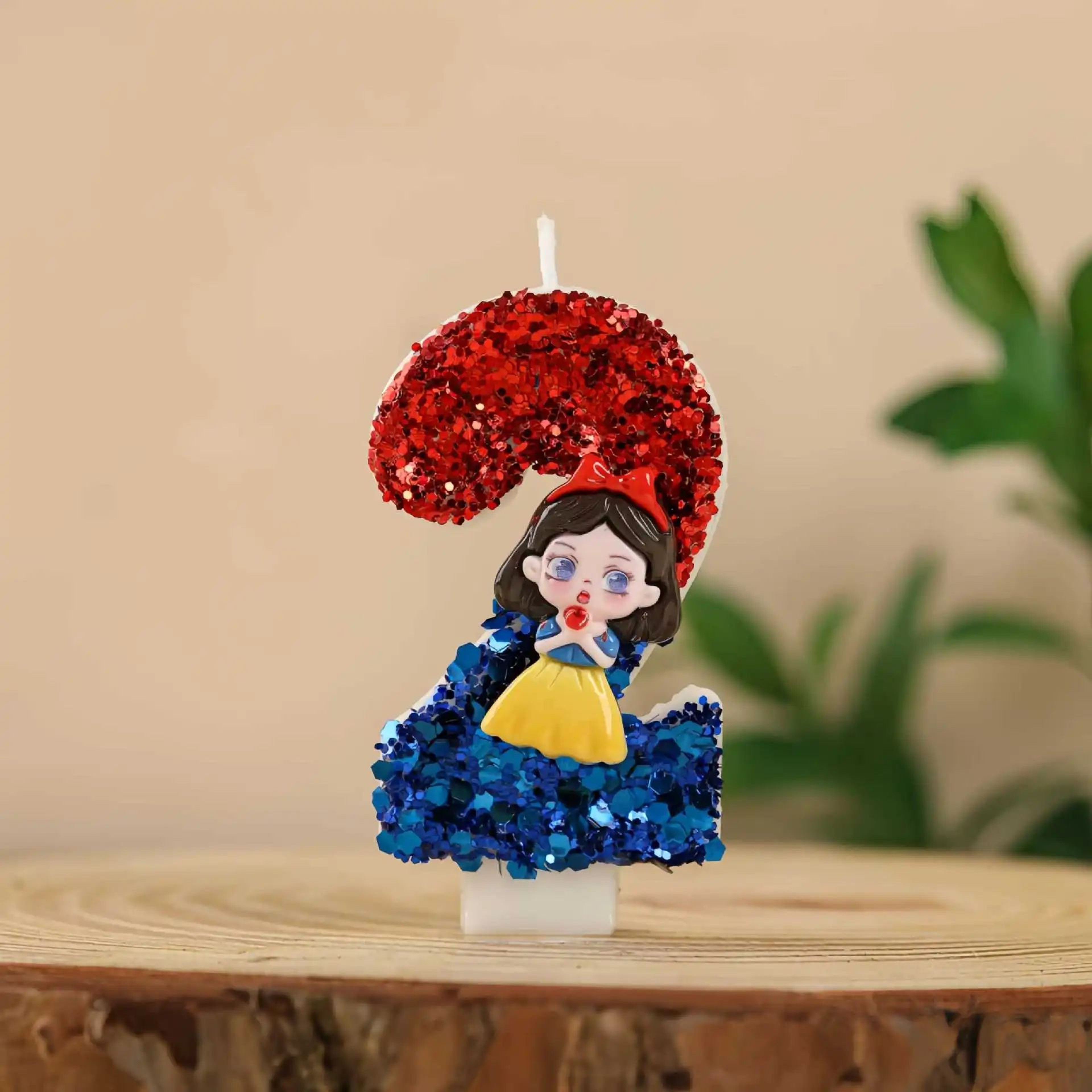 Cartoon Digital Birthday Candle  Creative LED Cake Decoration With Number Display For Birthday Part 8