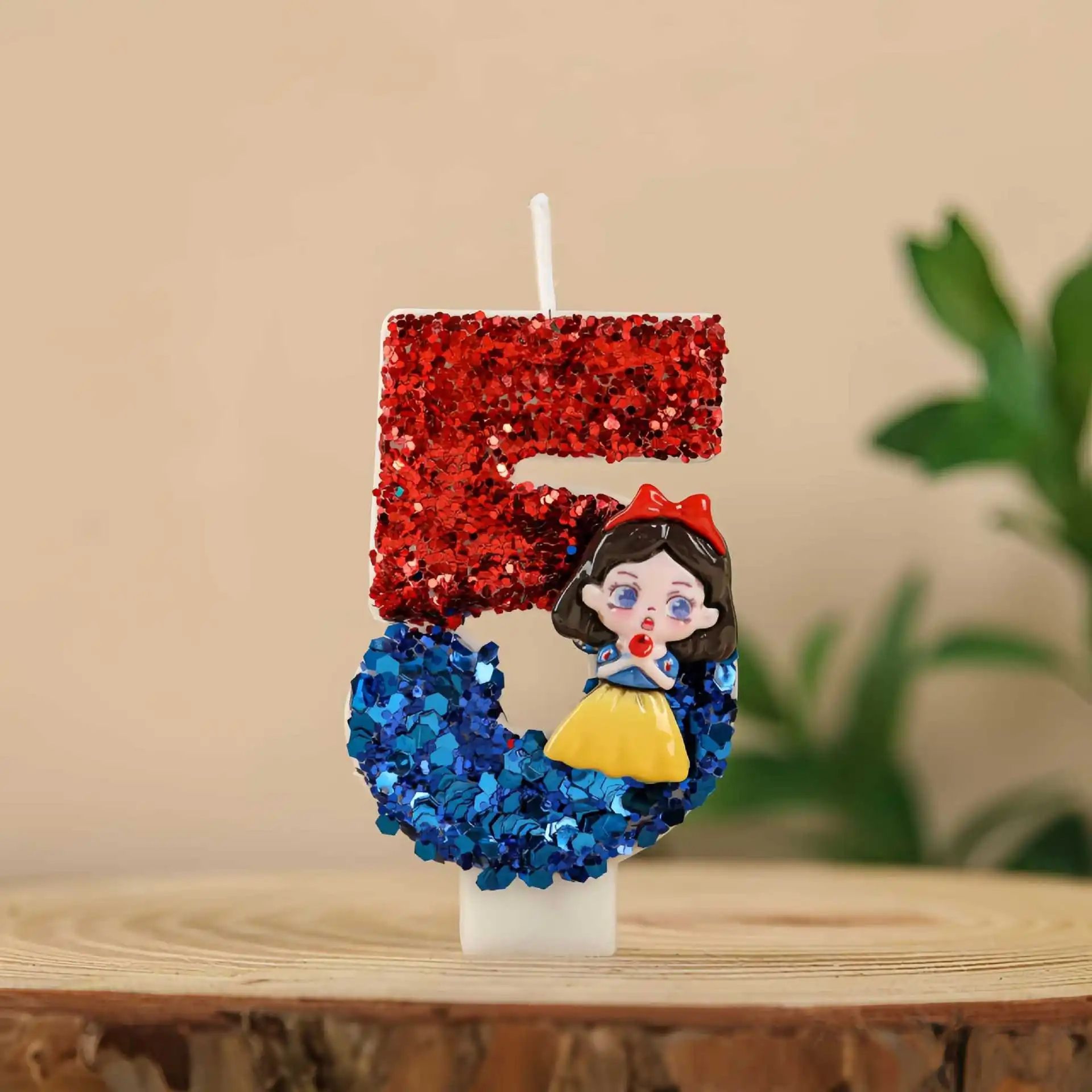 Cartoon Digital Birthday Candle  Creative LED Cake Decoration With Number Display For Birthday Part 11