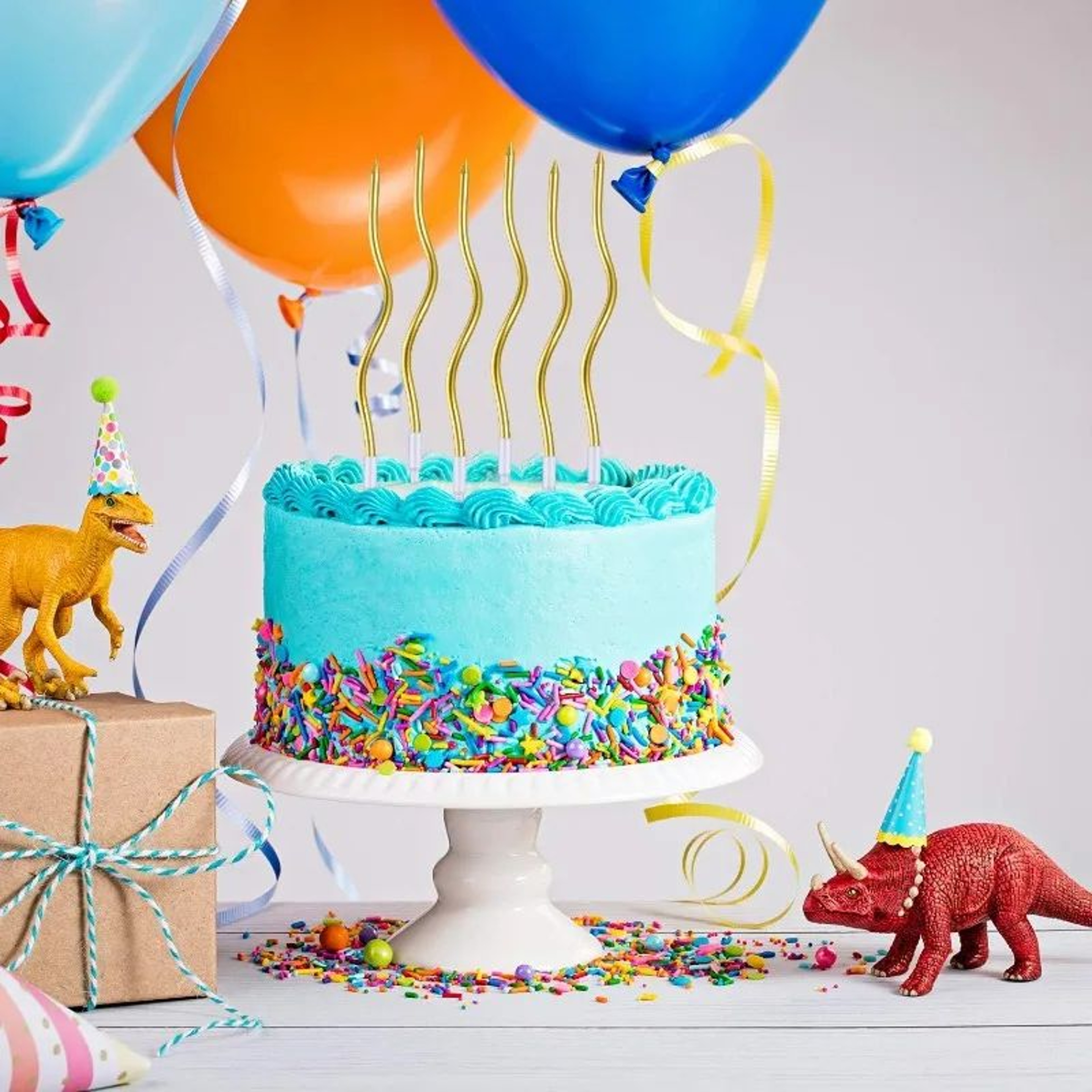 48pcs Spiral Birthday Cake Candles  Long Thin Colorful Party Candles For Birthday Wedding  Celebrat 2