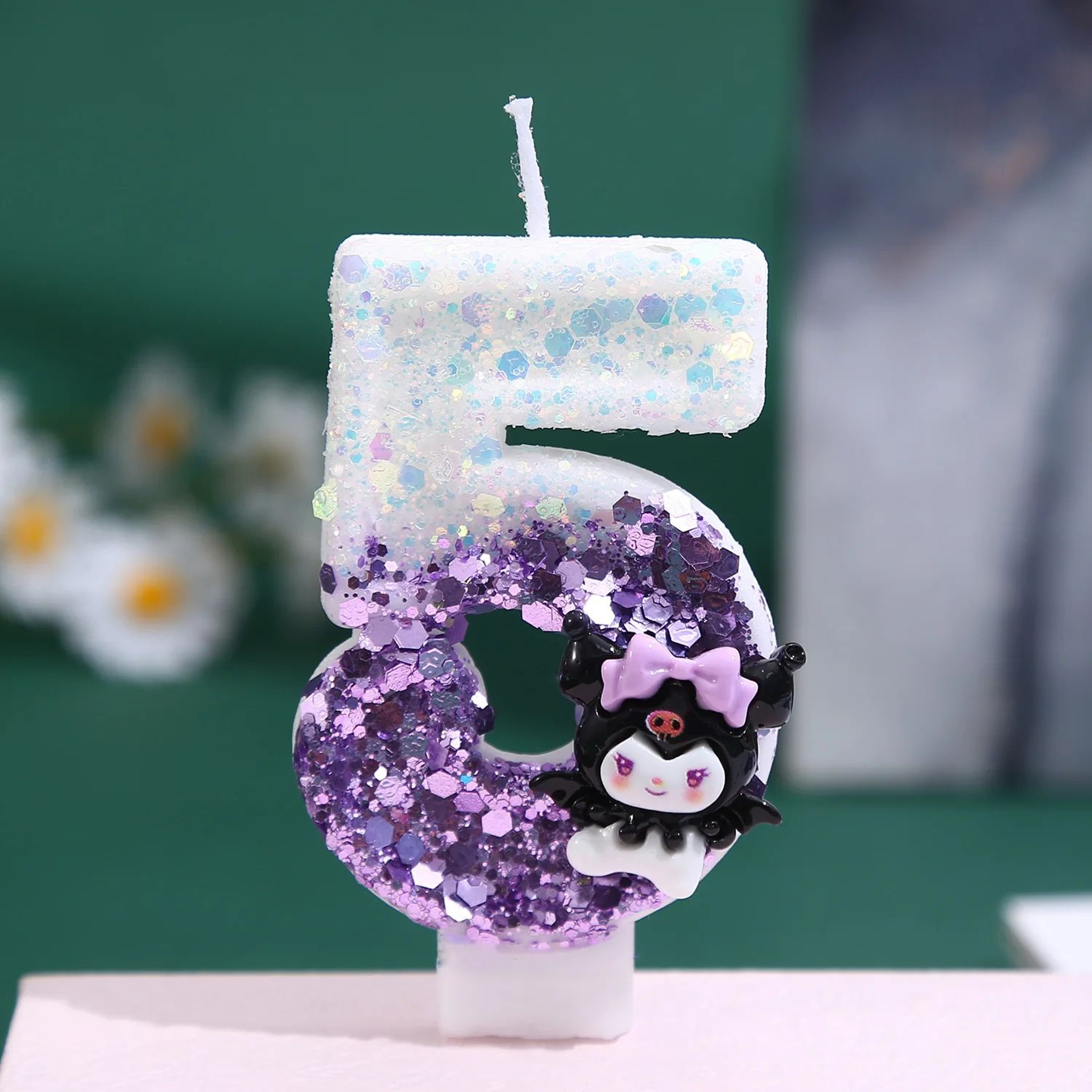 Cartoon Number Birthday Candle Cake Topper  Cute Digital Party Candle For Birthday Cakes  Dessert T 11