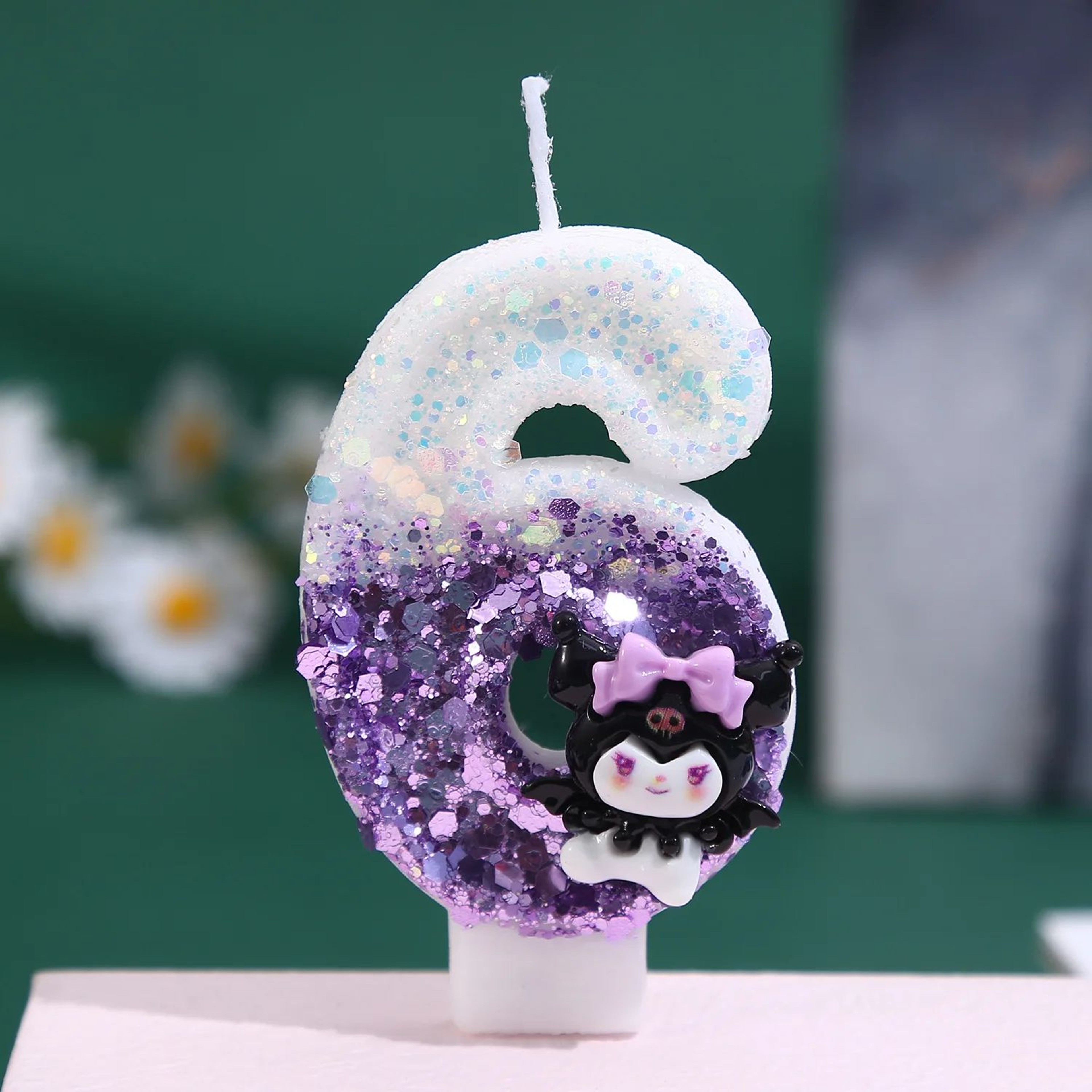 Cartoon Number Birthday Candle Cake Topper  Cute Digital Party Candle For Birthday Cakes  Dessert T 12