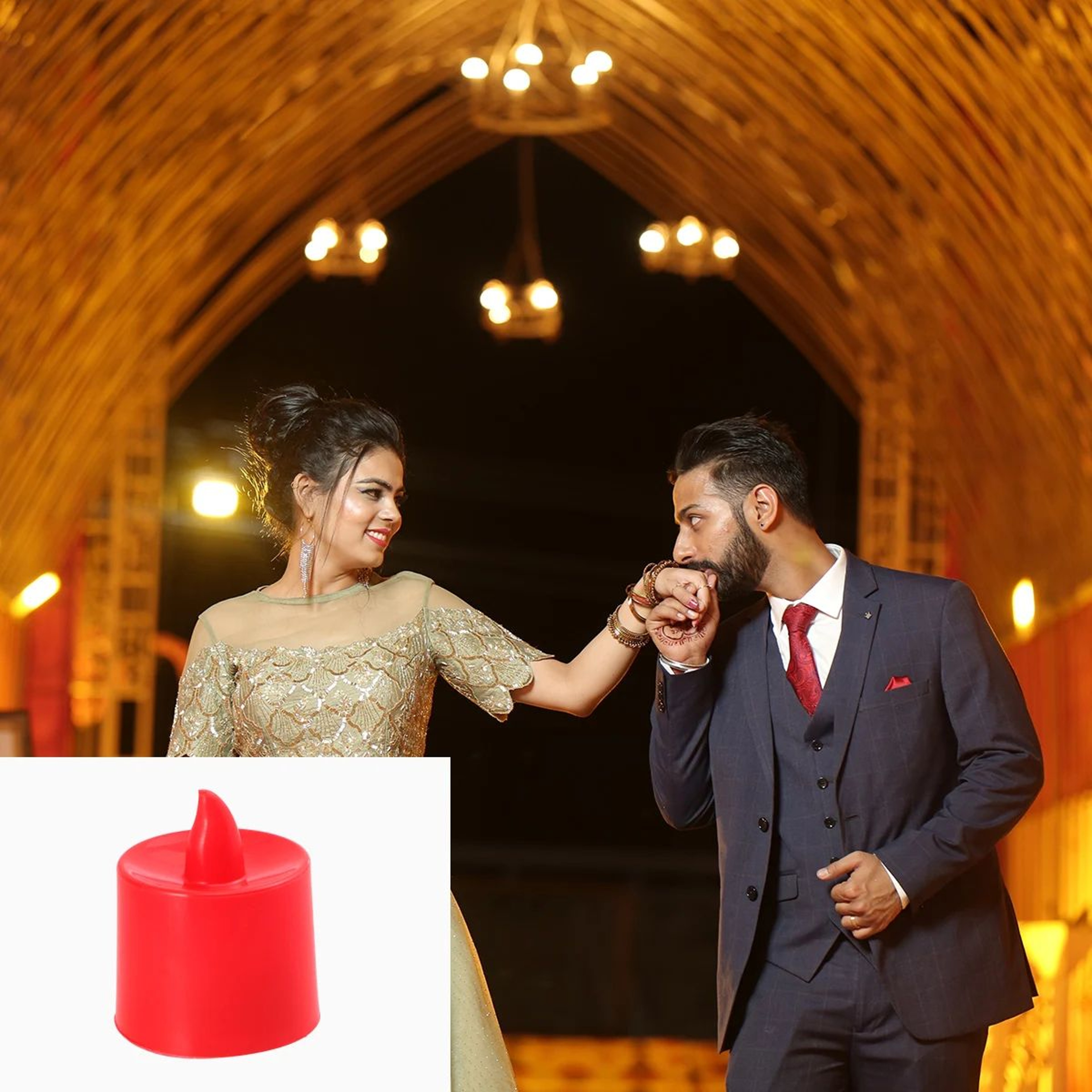 12pcs Rechargeable Flameless LED Tea Light Candles  Warm White Battery Operated Decorative Lights F 3