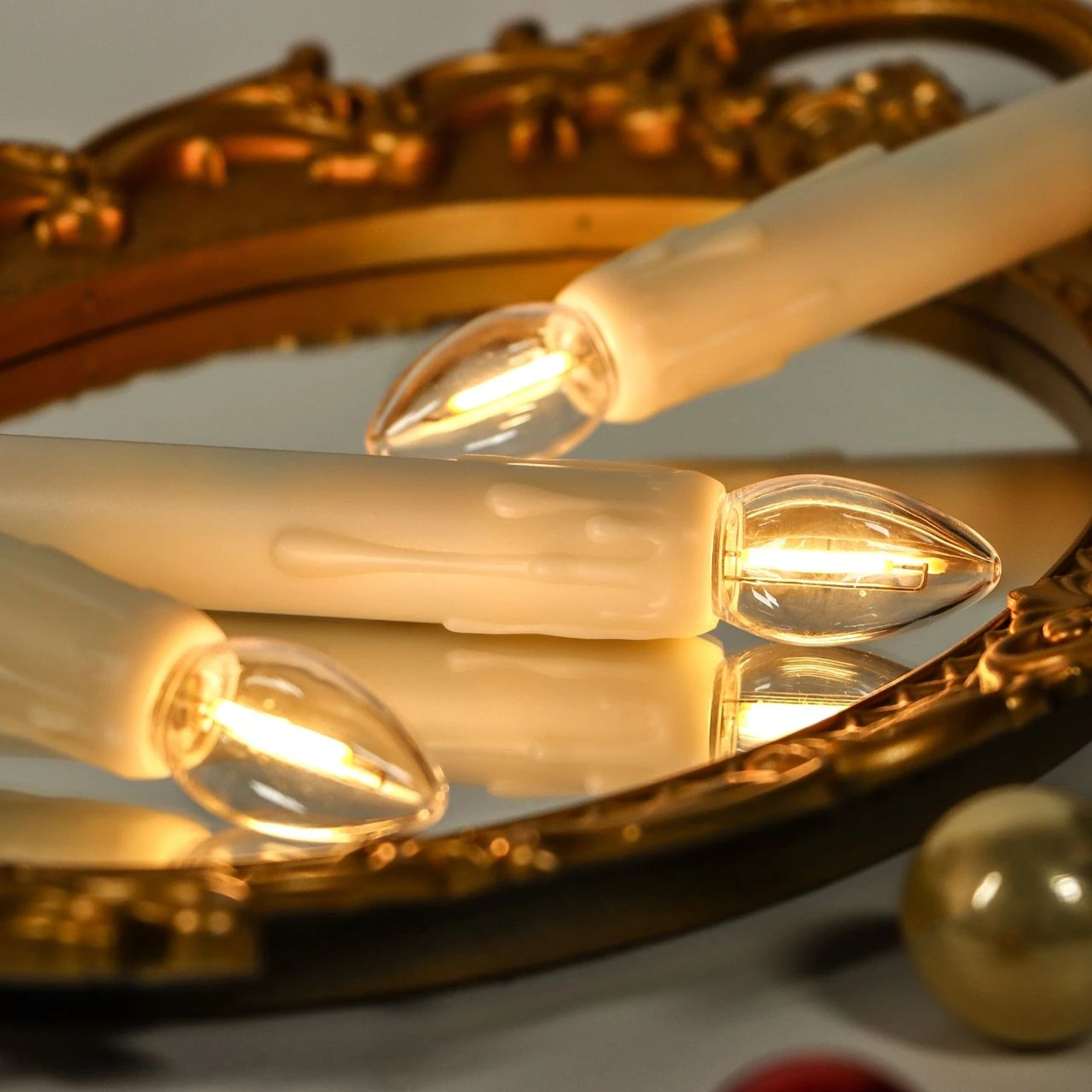 LED Flameless Taper Candles With Remote  Battery Operated Flickering Candles For Home Wedding  Holi 2