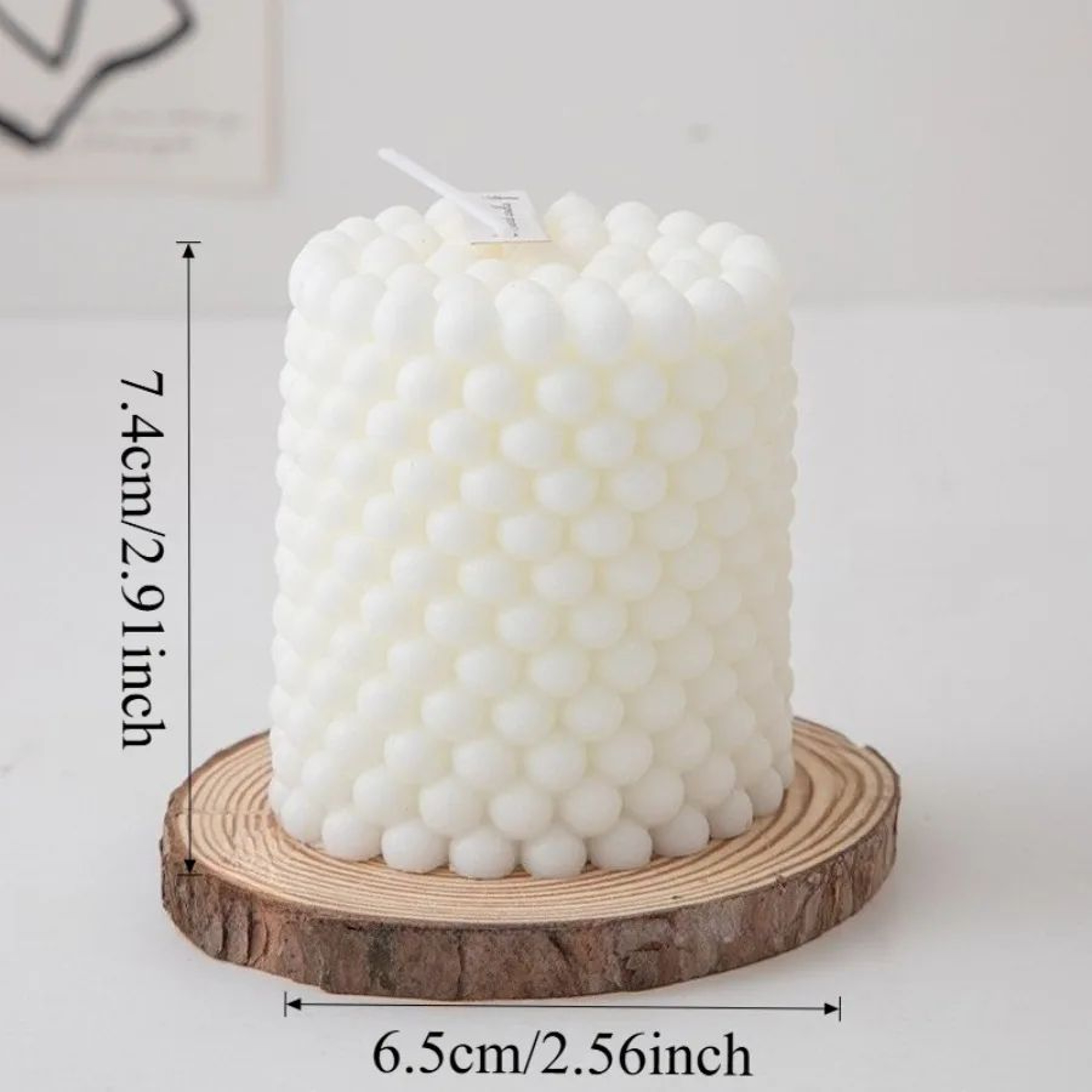 Nordic Bubble Cube Soy Wax Scented Candle  Aromatherapy Home Decor For Bedroom Table  Gifts 3
