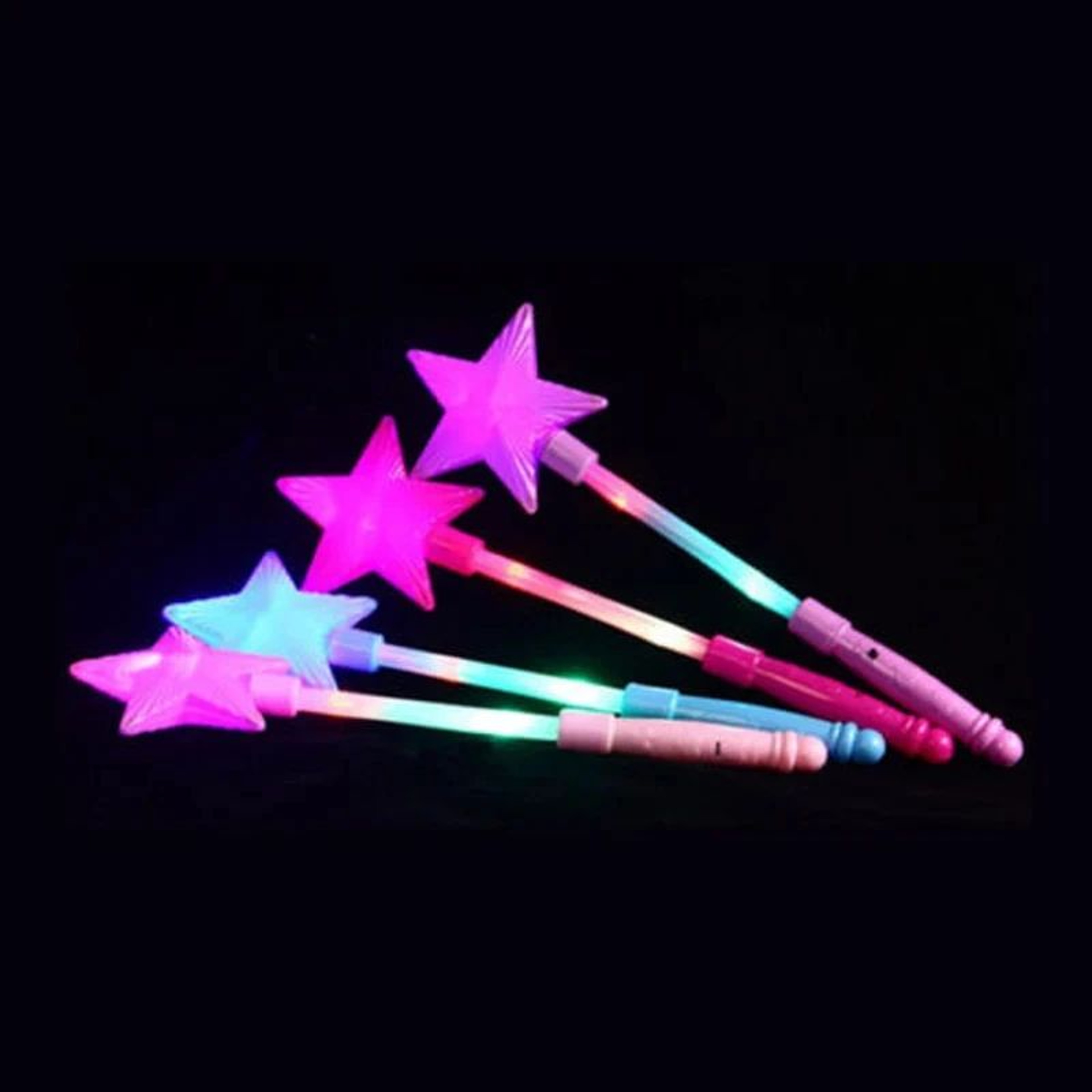 LED Flashing Star Wand Light Stick  Glow Party Wand For Kids Halloween Christmas  Events 5
