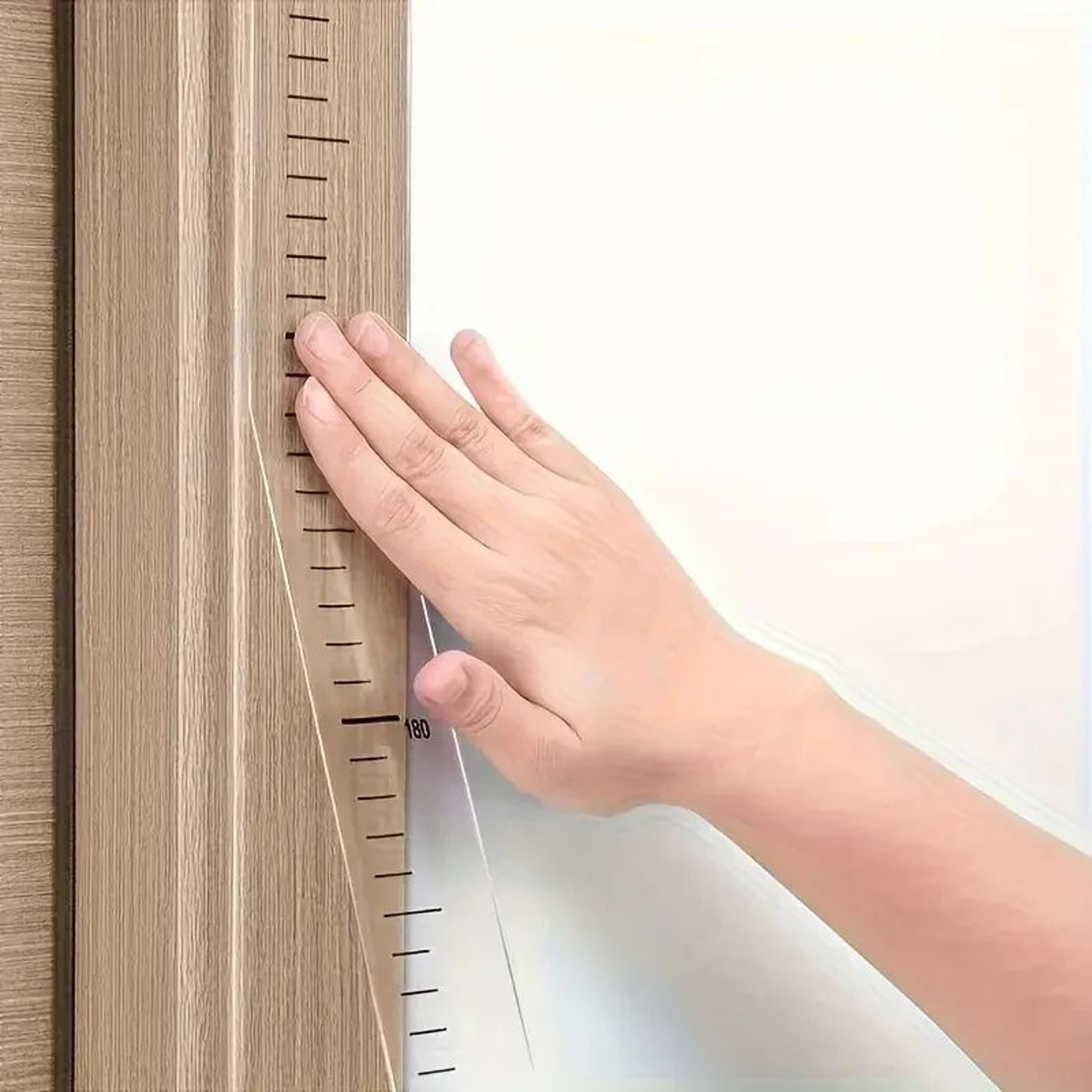 787 In Kids Wall Height Growth Chart  PVC Height Measurement Ruler Writable  Removable Room Wall De 0