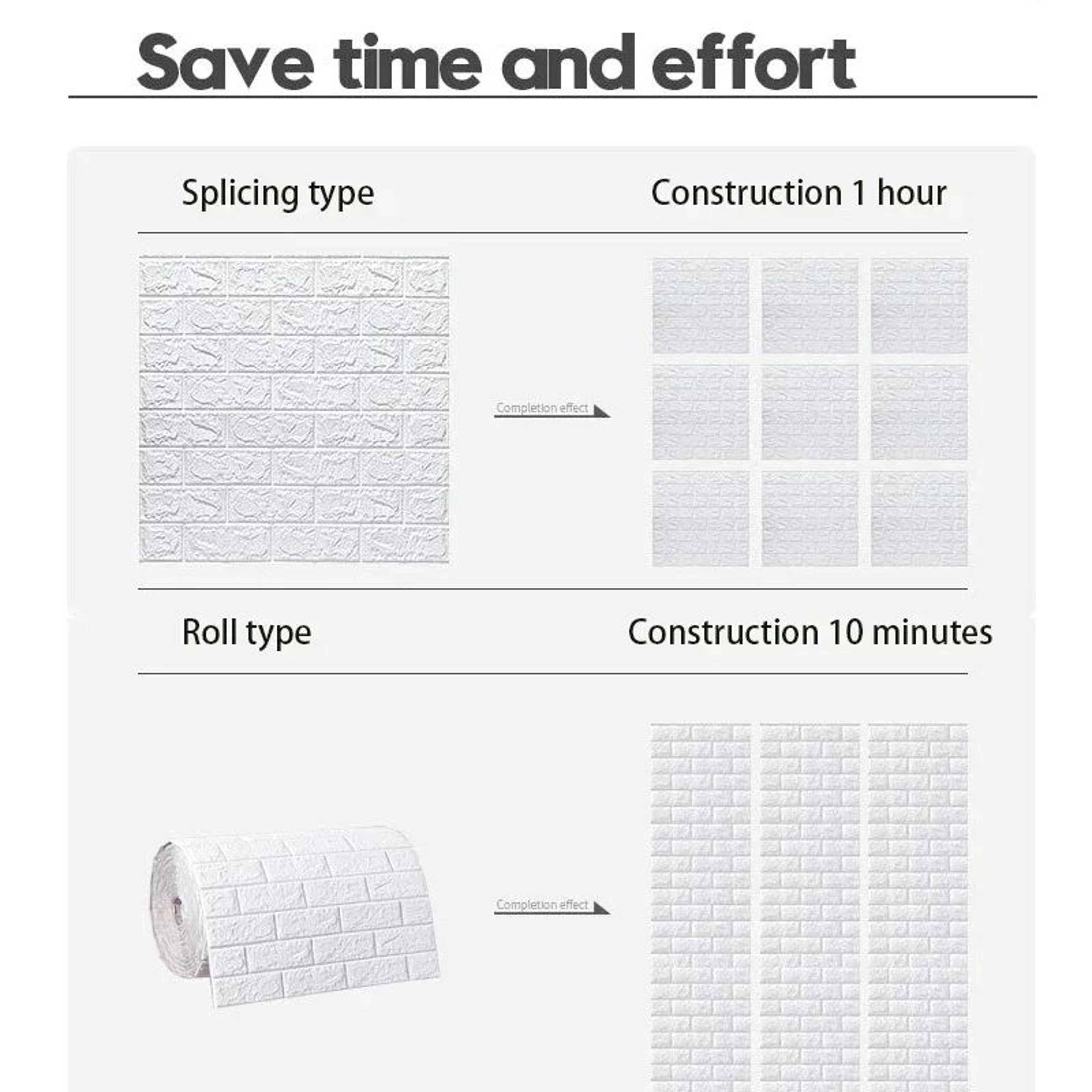 3D SelfAdhesive Foam Brick Wallpaper  Waterproof XPE Wall Sticker For Living Room Bedroom  Home Dec 3