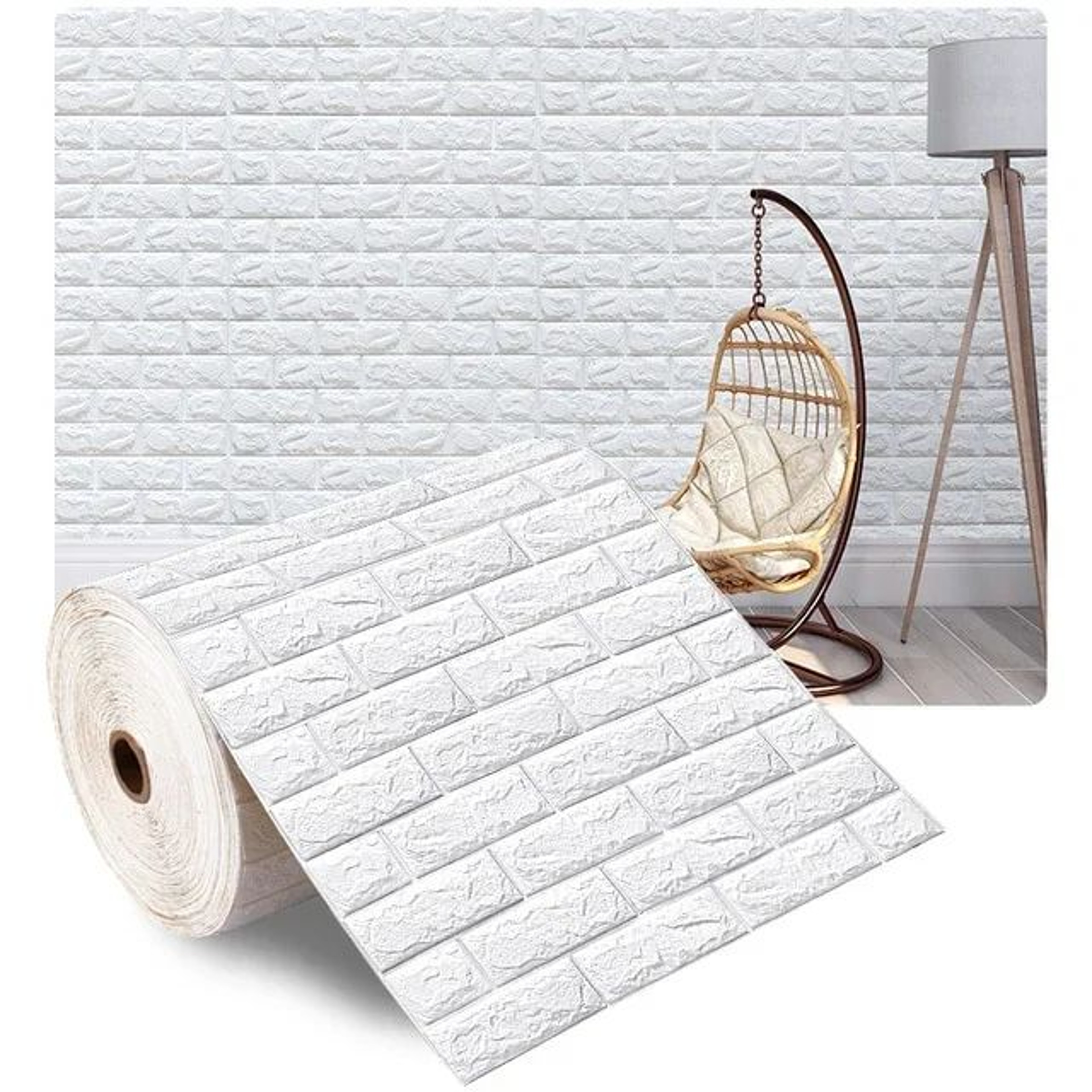 3D SelfAdhesive Foam Brick Wallpaper  Waterproof XPE Wall Sticker For Living Room Bedroom  Home Dec 7