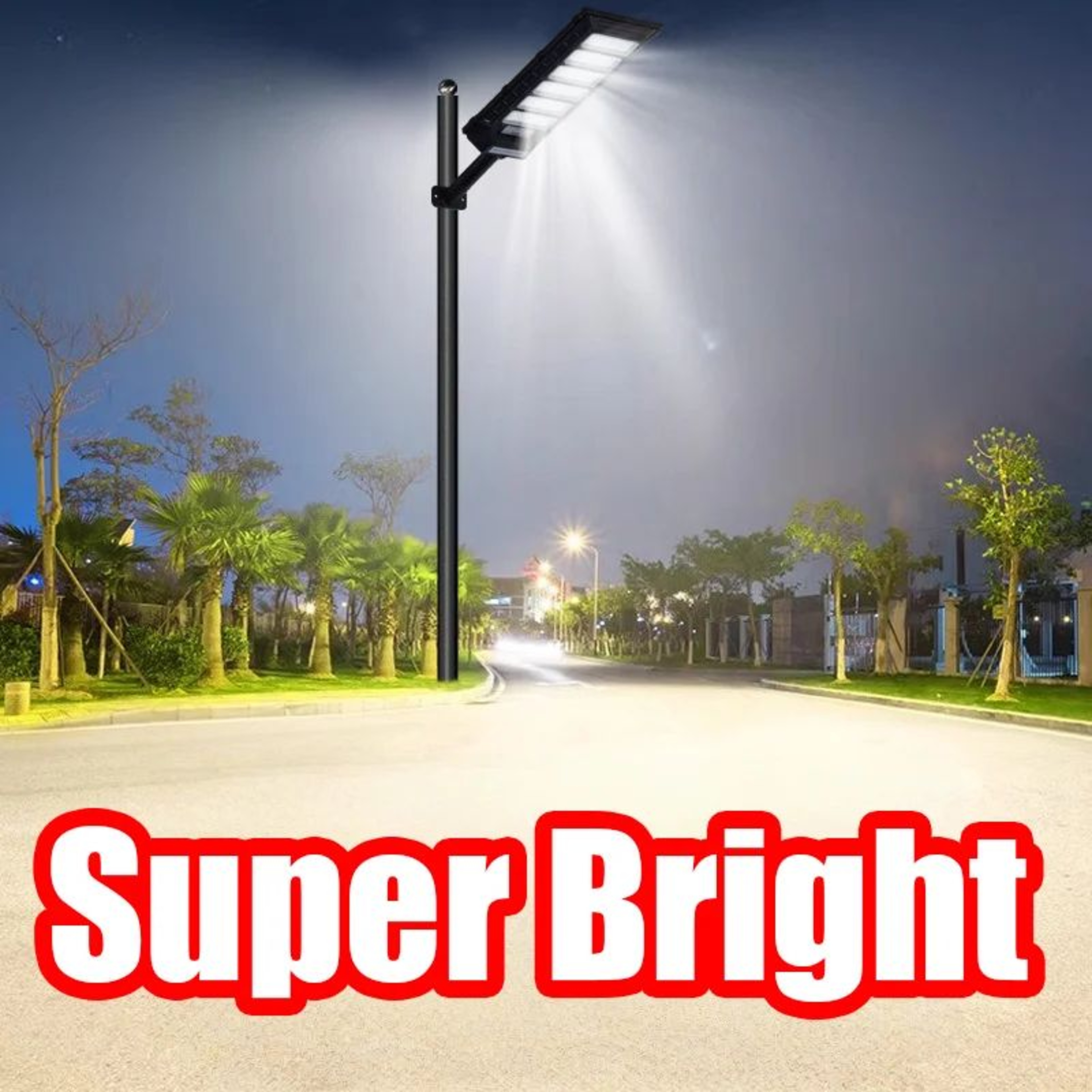 LED Solar Motion Sensor Wall Light  Waterproof Outdoor Garden Street  Security Lamp With Remote 4