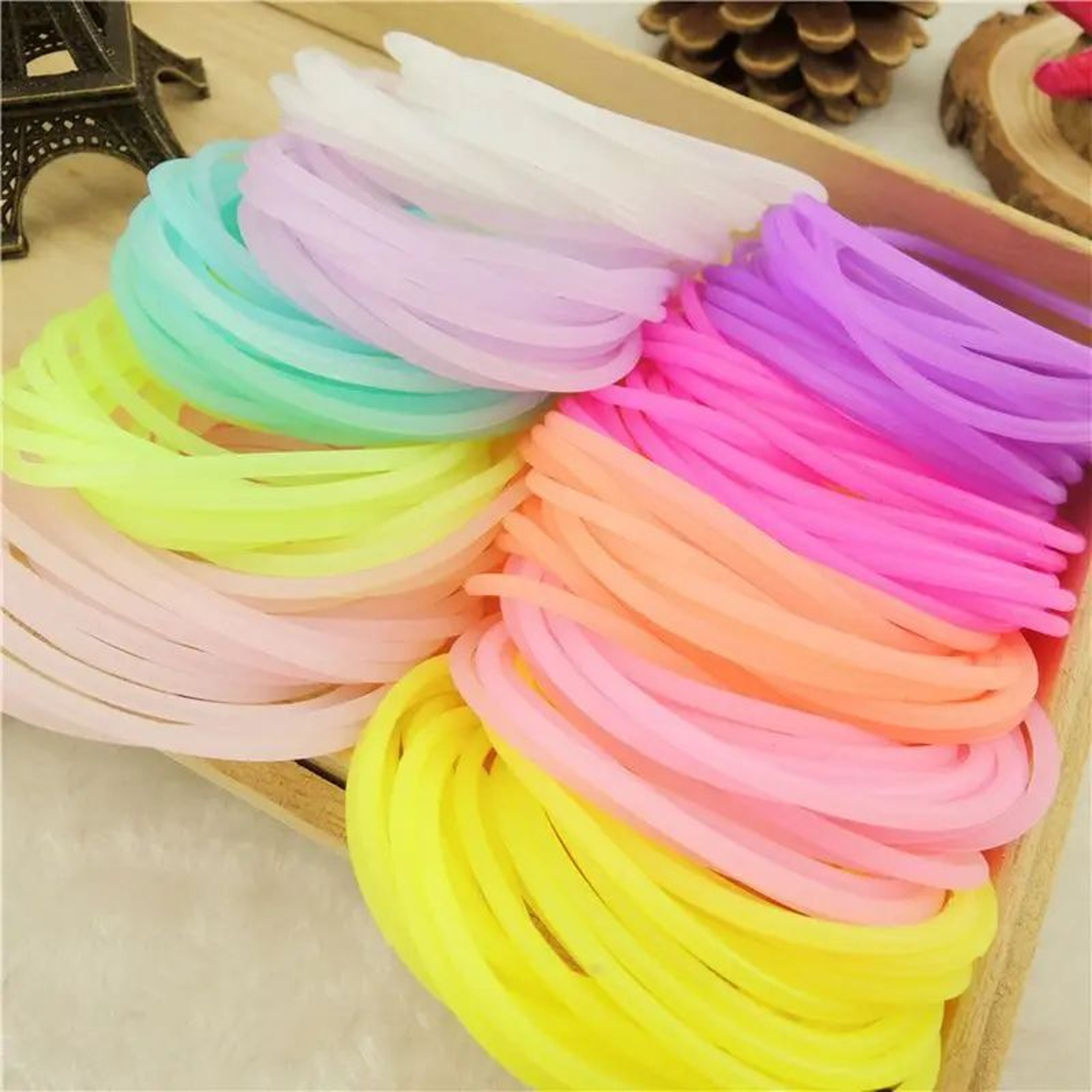 Adult Neon Silicone Wristband Bracelet  GlowintheDark Rubber Bangle For Sports Parties  Everyday We 3